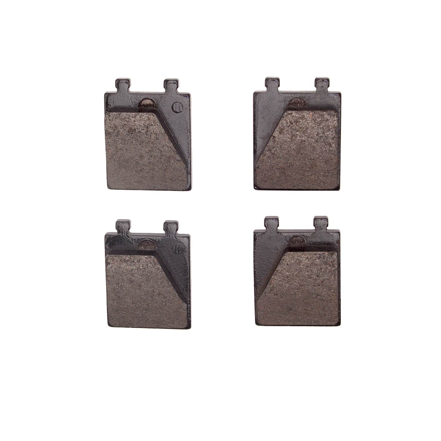 Dynamic Friction Company Disc Brake Pad Set  top view frsport 1551-2134-00