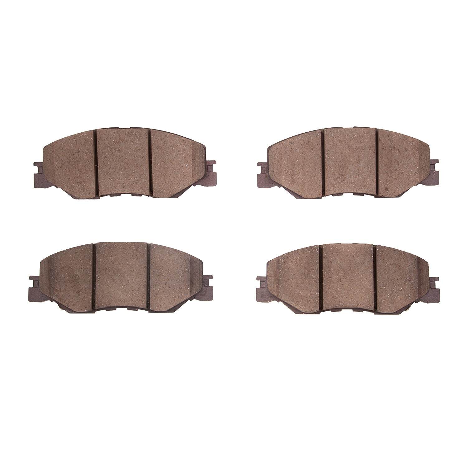 Dynamic Friction Company Disc Brake Pad Set  top view frsport 1551-2185-00