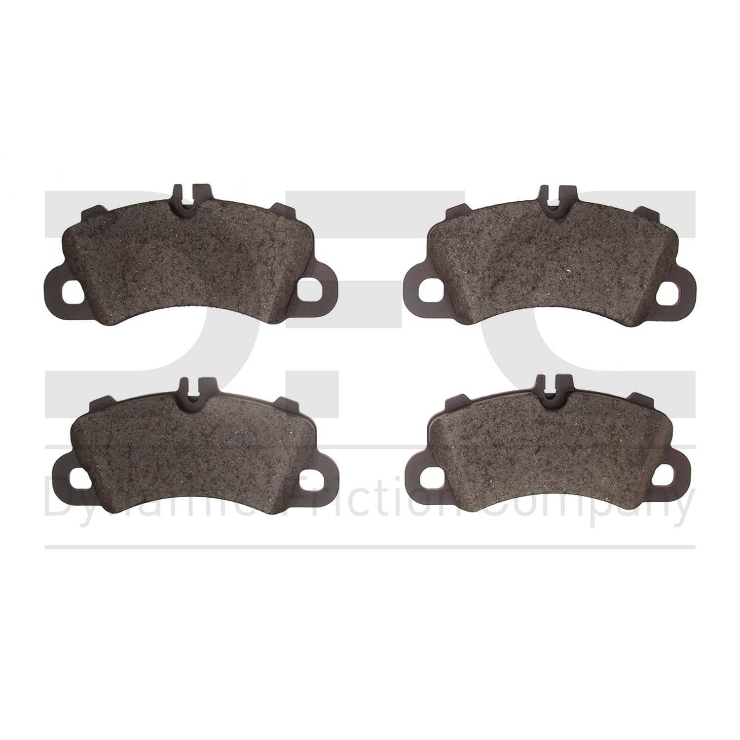 Dynamic Friction Company Disc Brake Pad Set  top view frsport 1551-2192-00