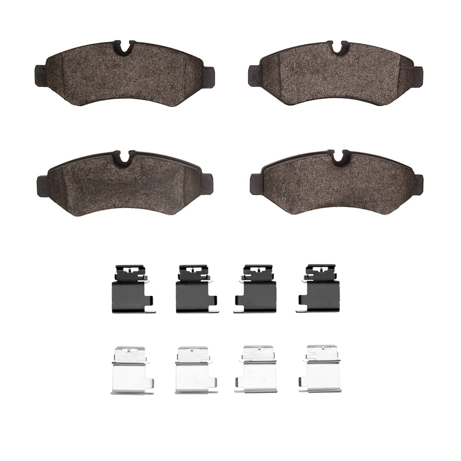 Dynamic Friction Company Disc Brake Pad Set  top view frsport 1551-2201-01