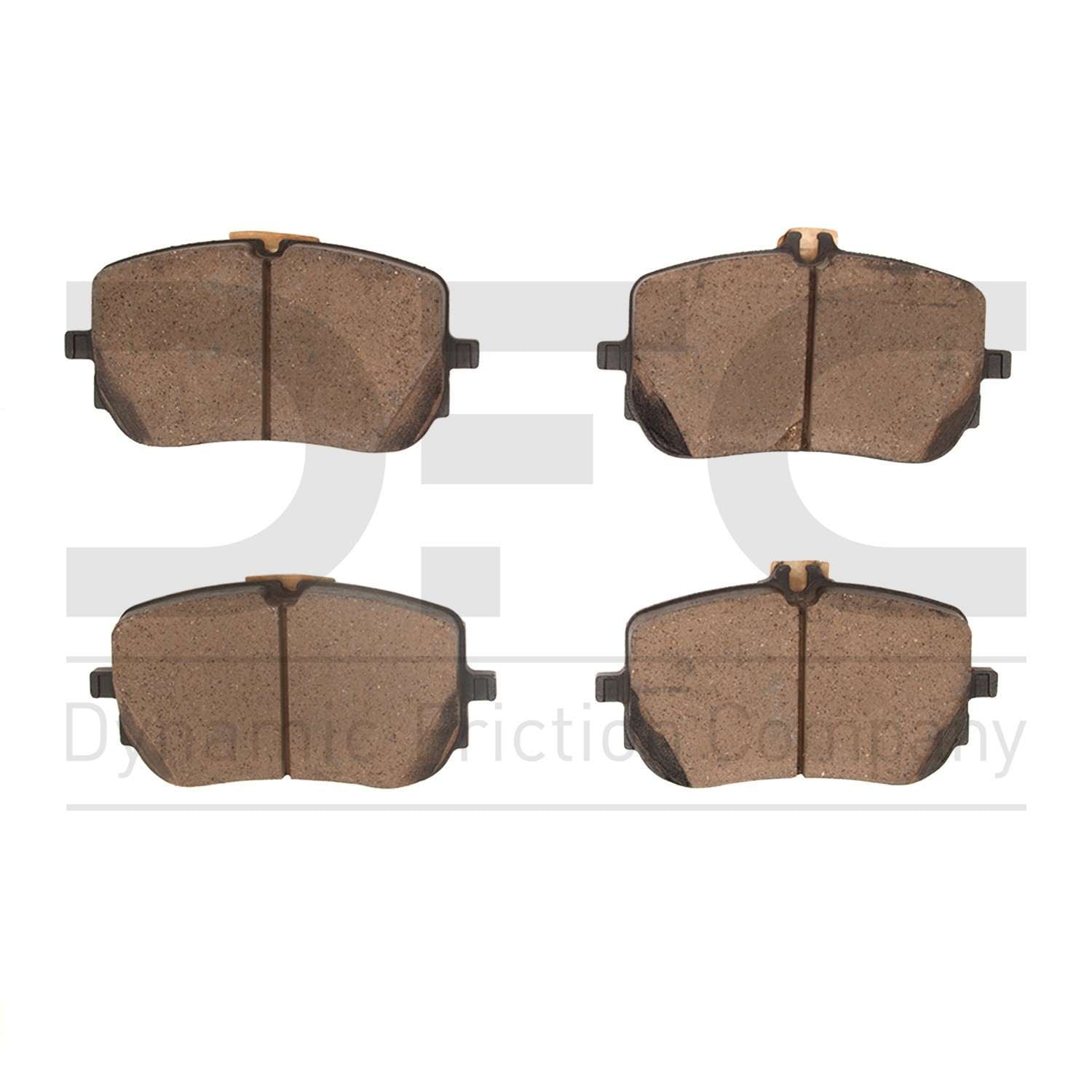 dynamic friction company disc brake pad set  frsport 1551-2206-00