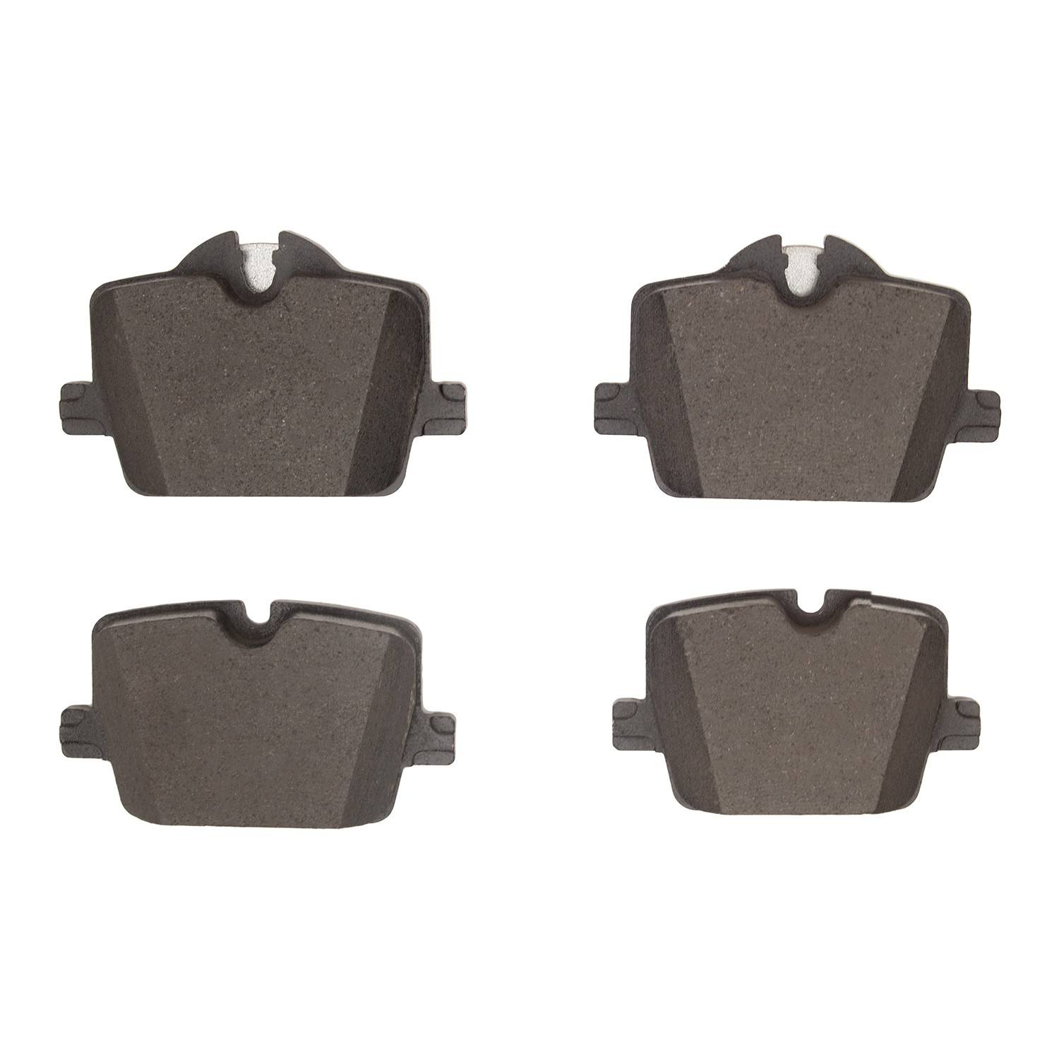 Dynamic Friction Company Disc Brake Pad Set  top view frsport 1551-2220-00