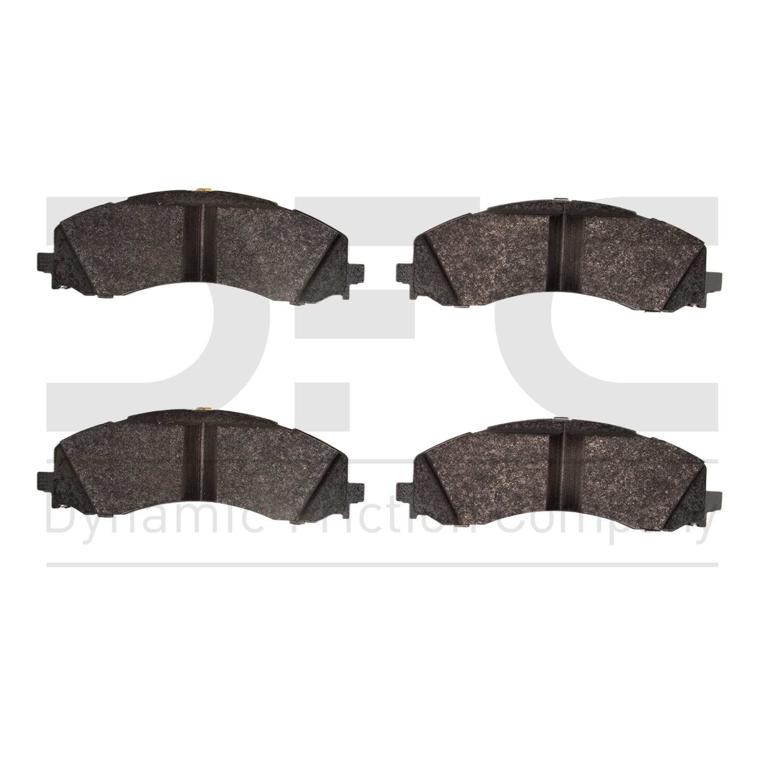 Dynamic Friction Company Disc Brake Pad Set  top view frsport 1551-2223-00