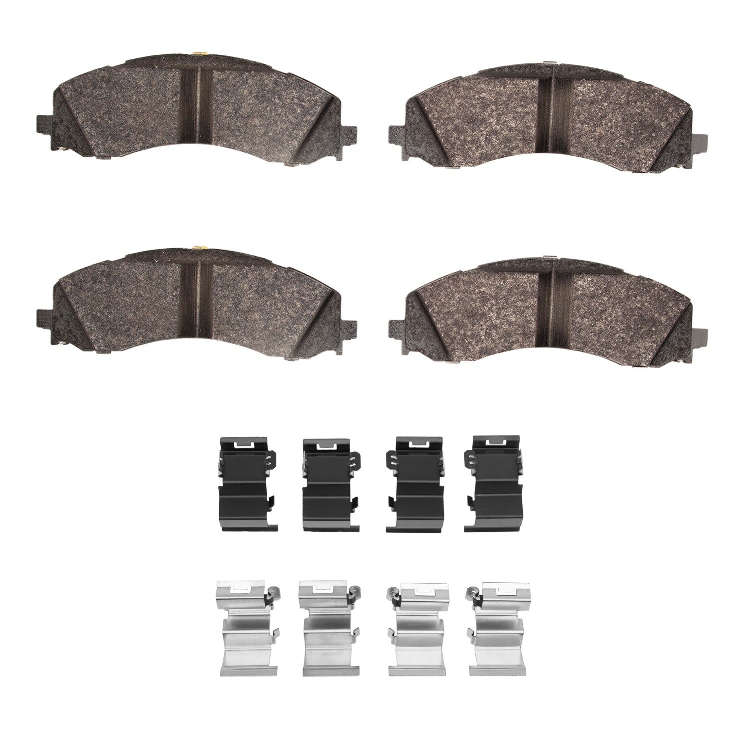 Dynamic Friction Company Disc Brake Pad Set  top view frsport 1551-2223-01