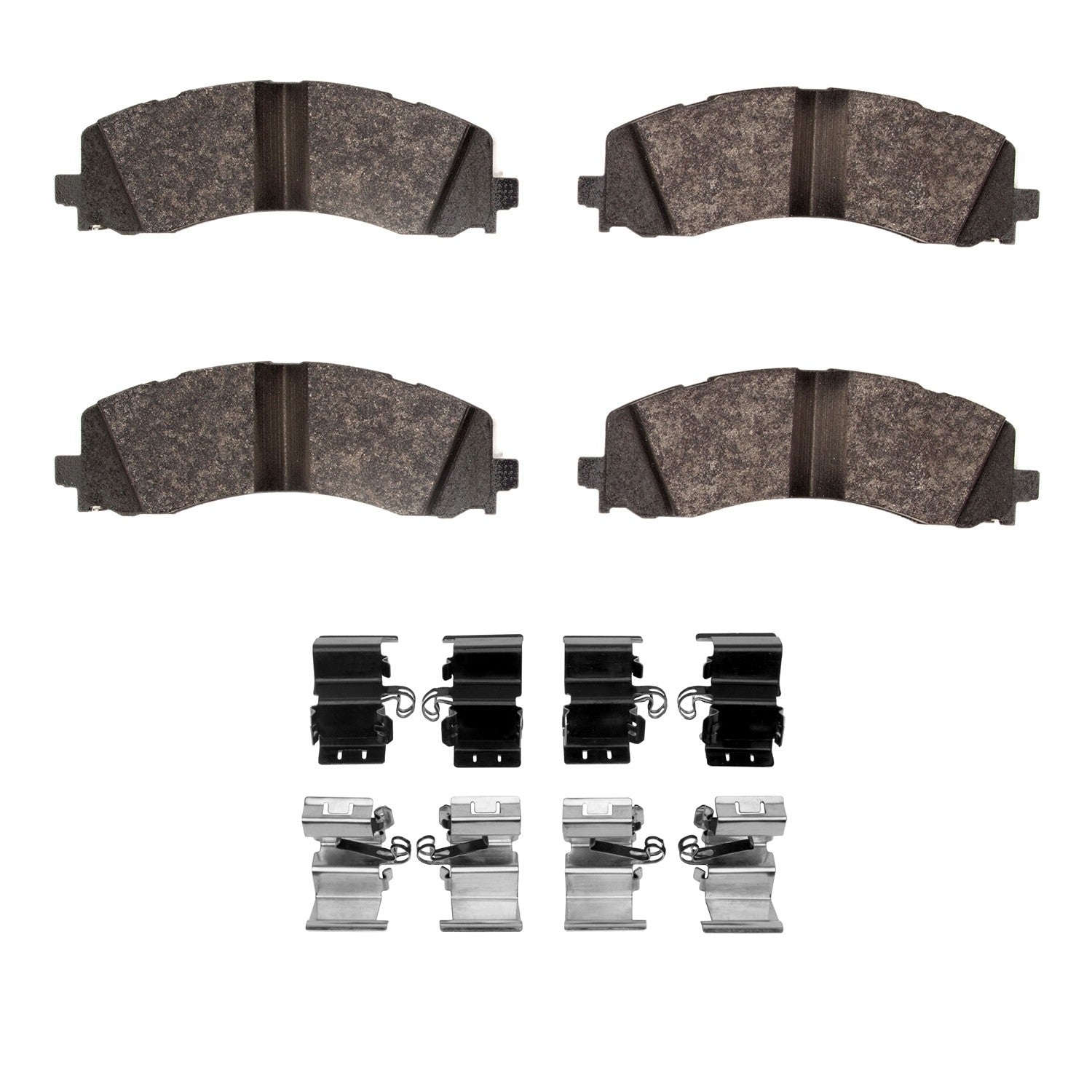 Dynamic Friction Company Disc Brake Pad Set  top view frsport 1551-2225-01