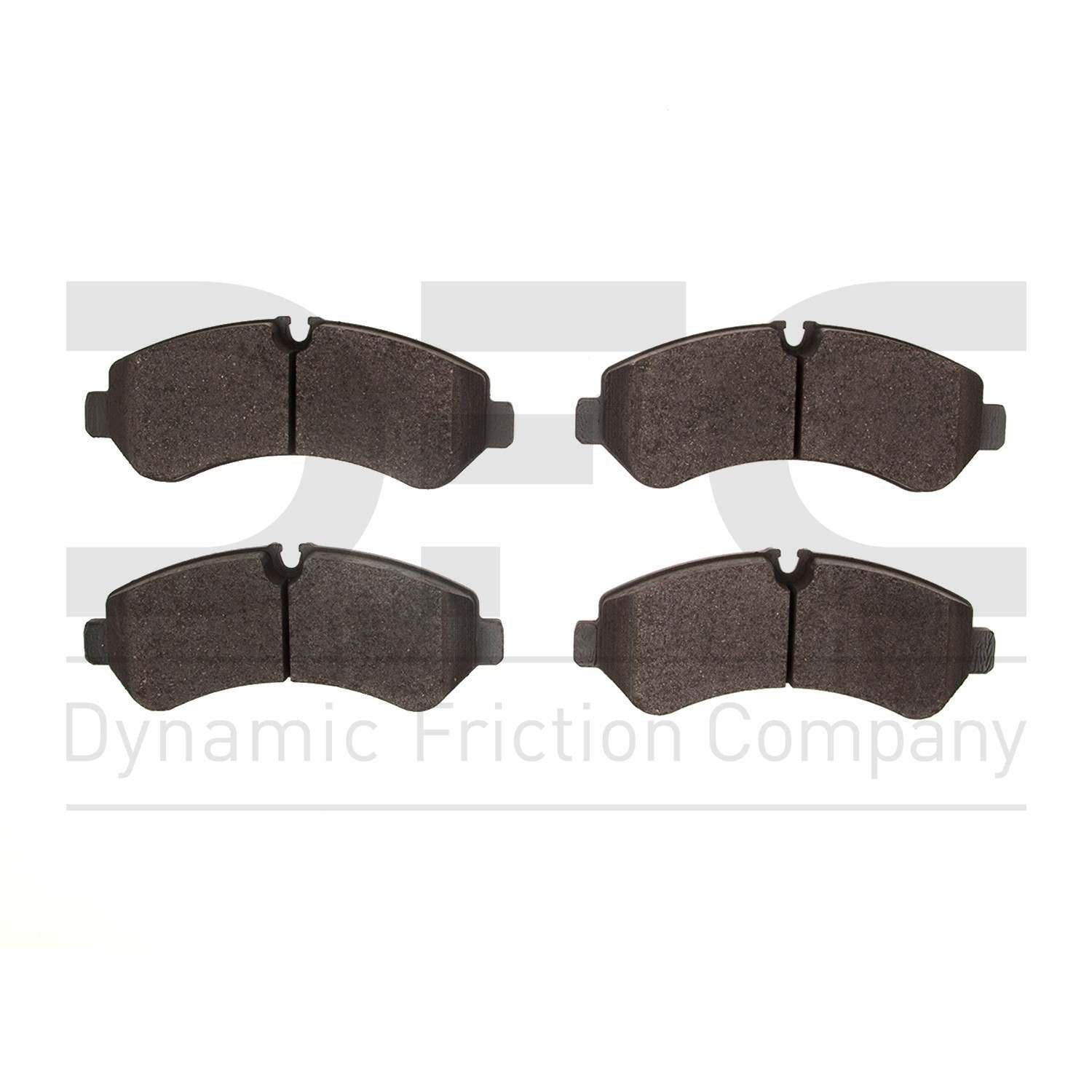 Dynamic Friction Company Disc Brake Pad Set  top view frsport 1551-2236-00