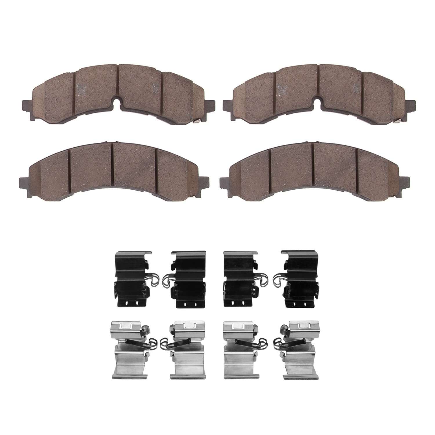 Dynamic Friction Company Disc Brake Pad Set  top view frsport 1551-2250-01