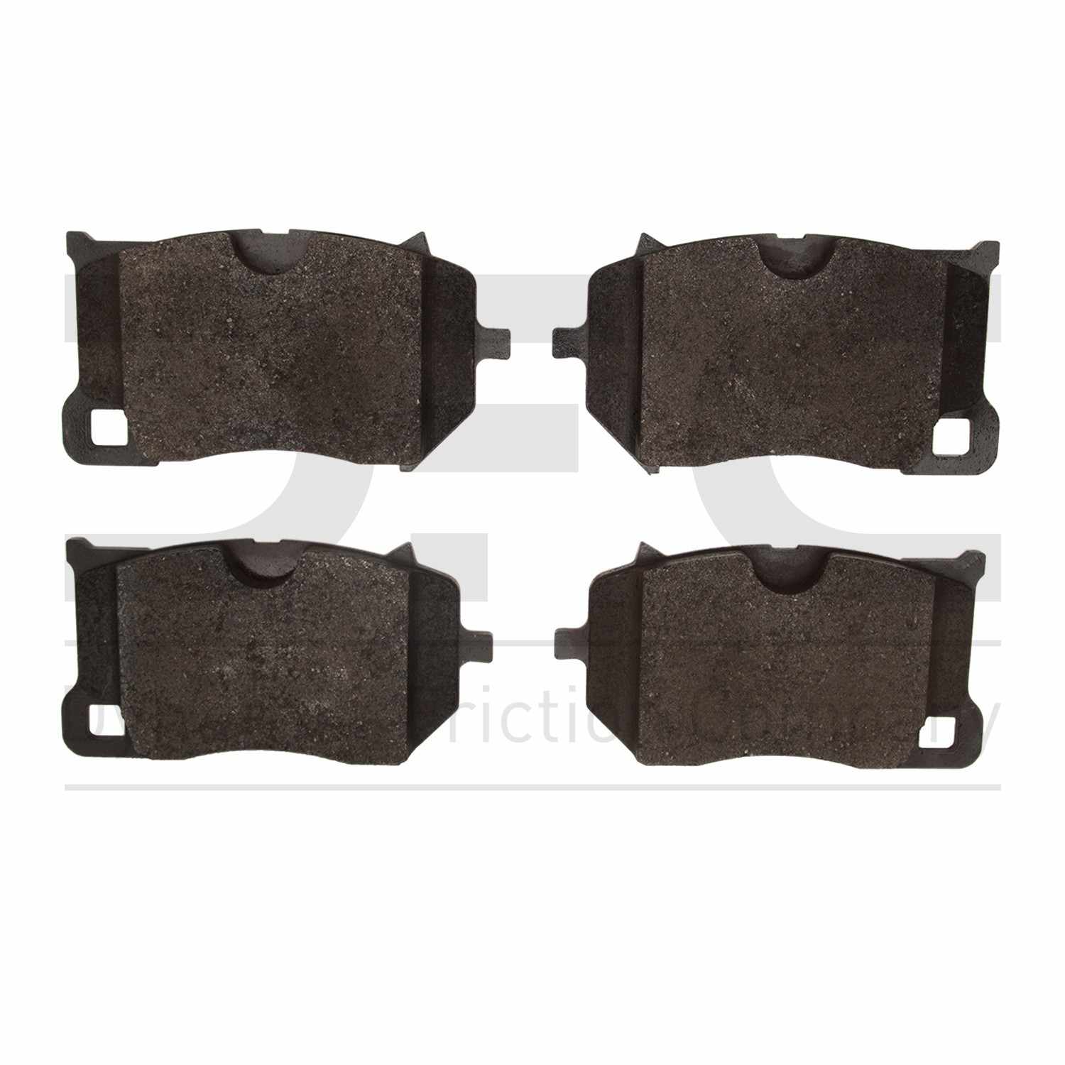 dynamic friction company disc brake pad set  frsport 1551-2284-00