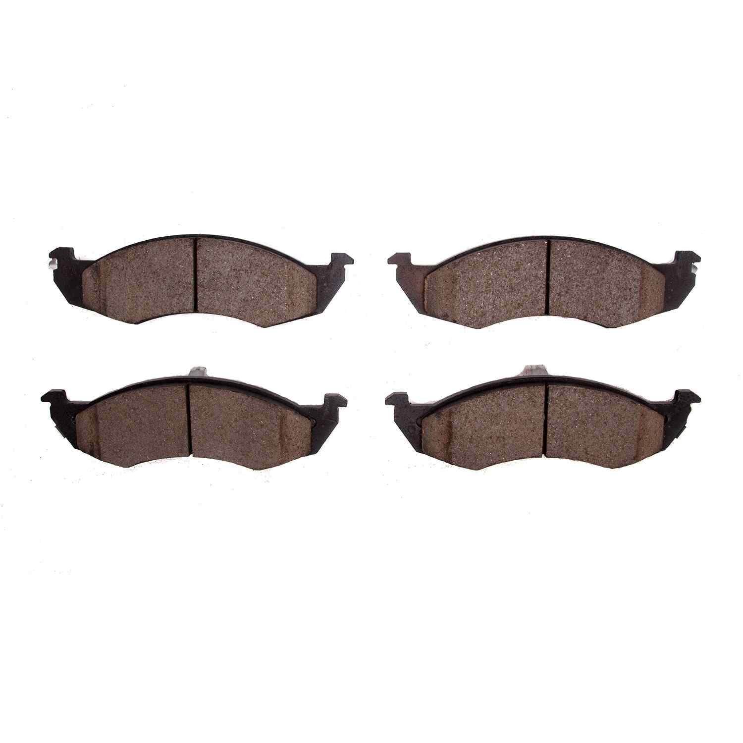 Dynamic Friction Company Disc Brake Pad Set  top view frsport 1552-0576-00