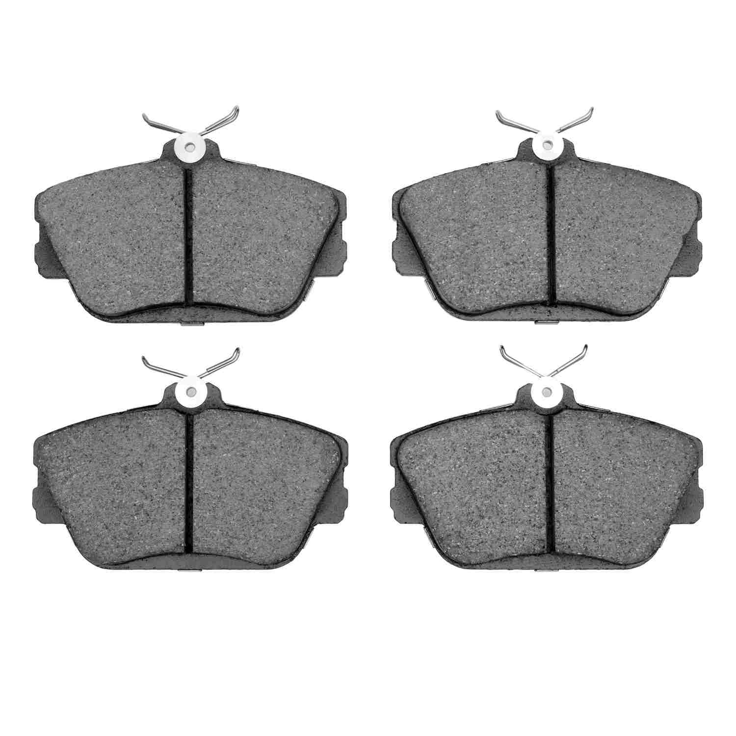 Dynamic Friction Company Disc Brake Pad Set  top view frsport 1552-0598-00