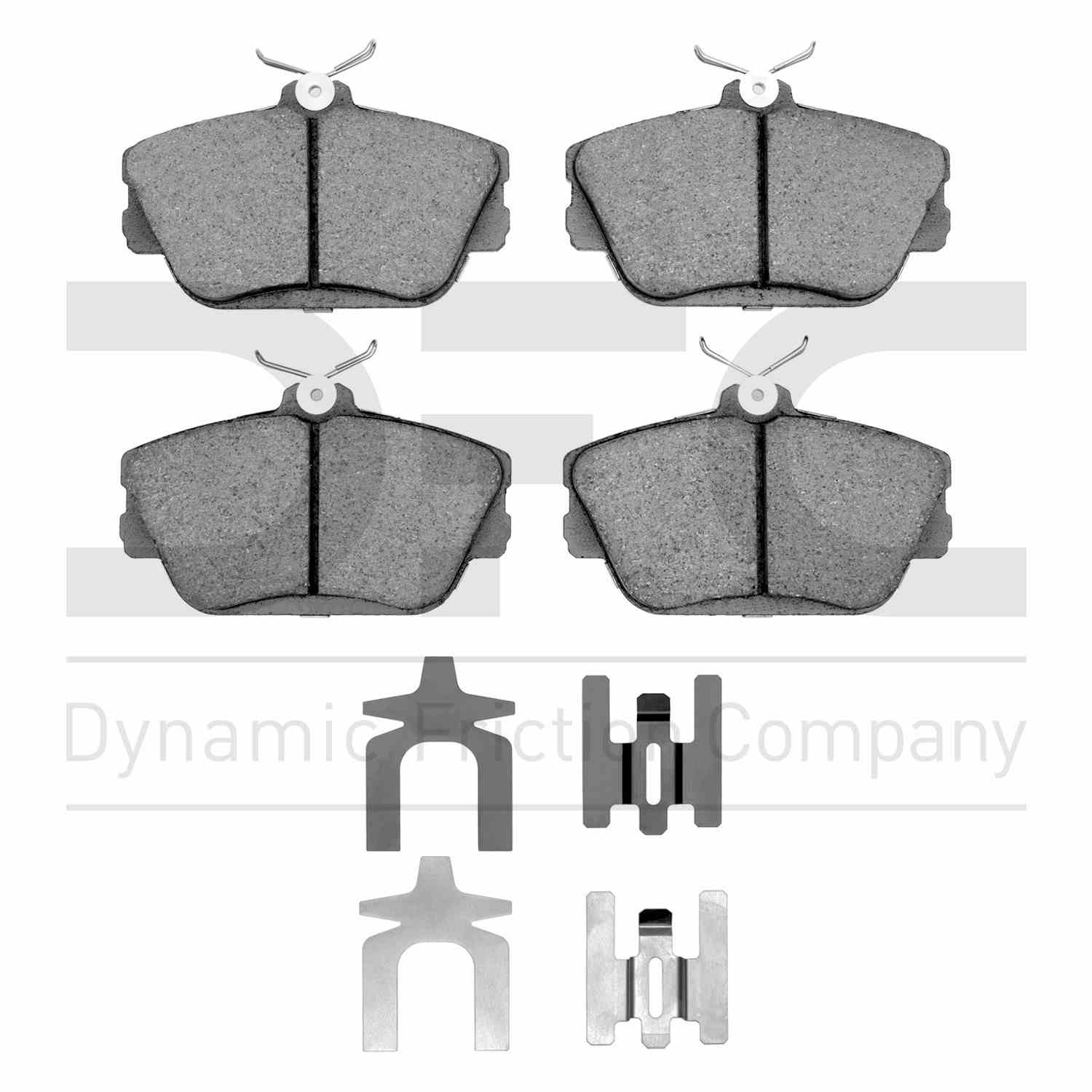 dynamic friction company disc brake pad set  frsport 1552-0598-01