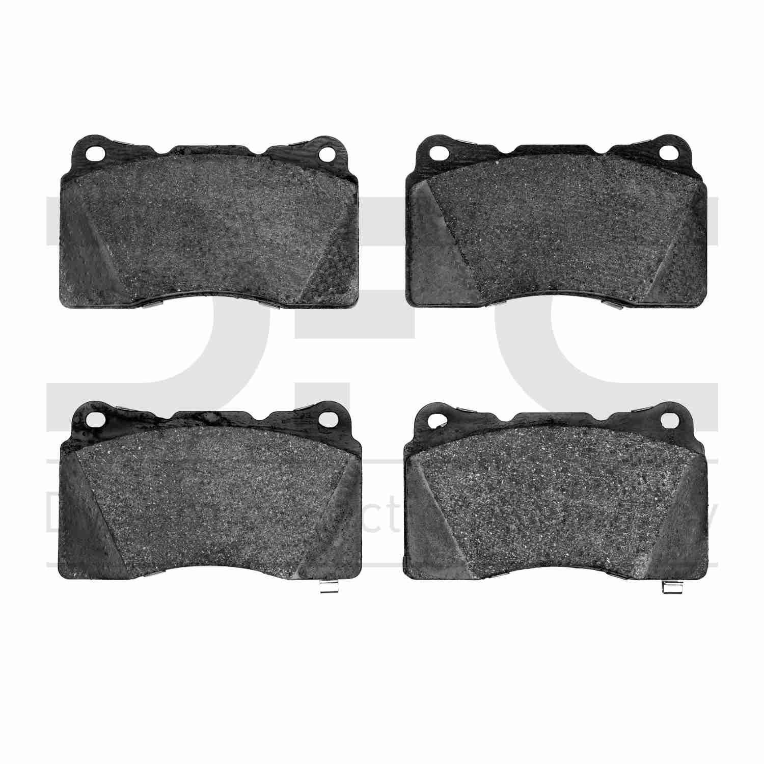 Dynamic Friction Company Disc Brake Pad Set  top view frsport 1552-1001-00