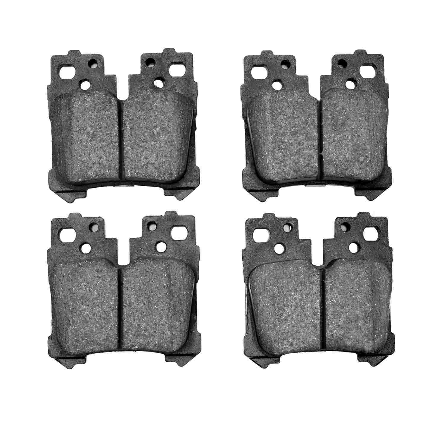 Dynamic Friction Company Disc Brake Pad Set  top view frsport 1552-1283-00