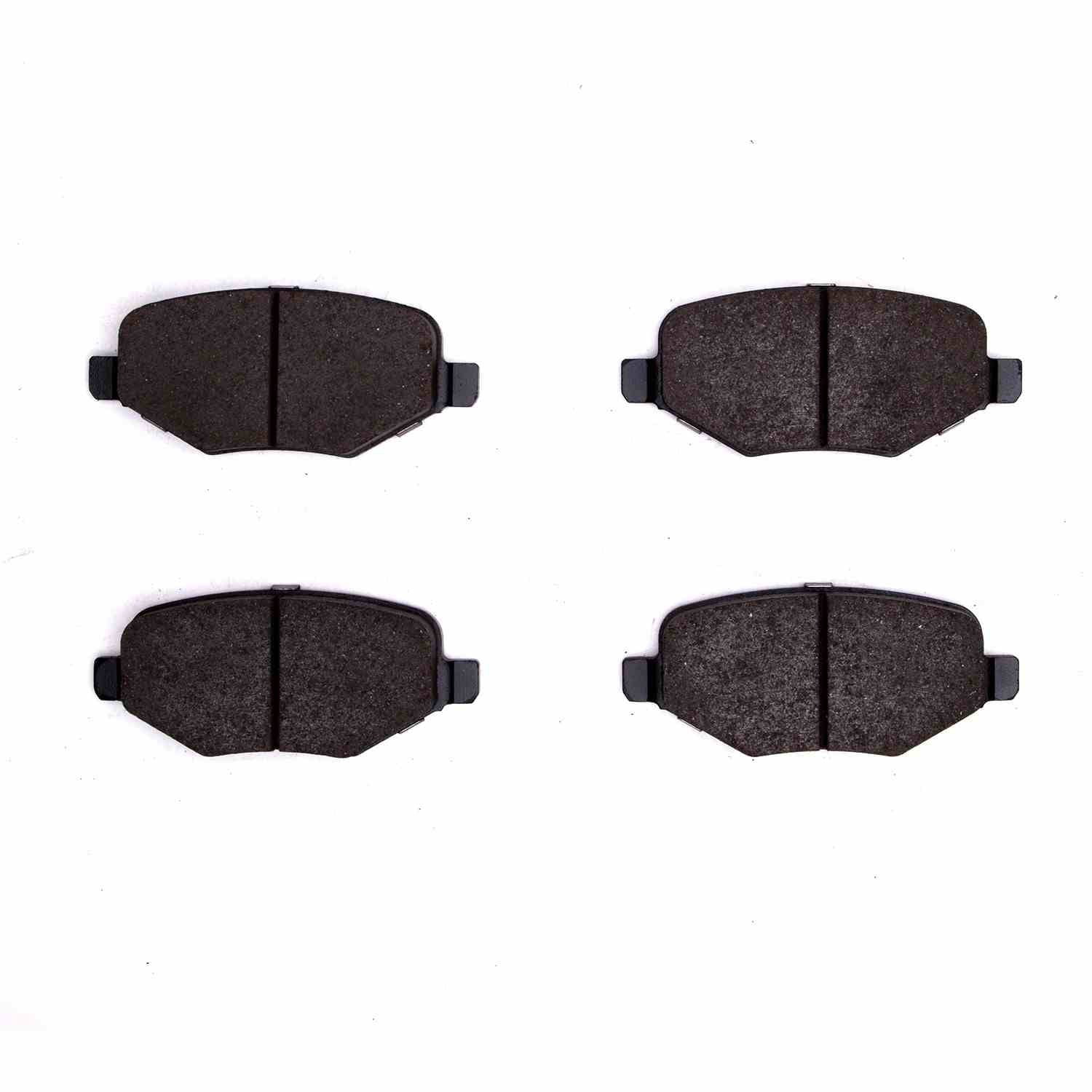 Dynamic Friction Company Disc Brake Pad Set  top view frsport 1552-1377-00