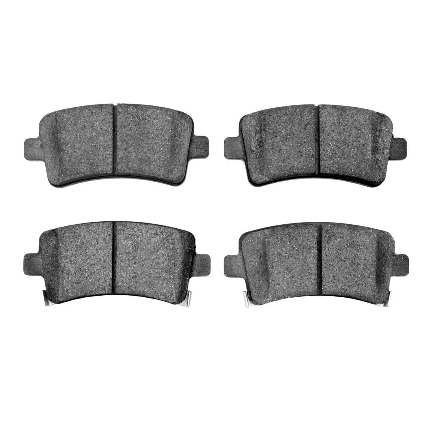 Dynamic Friction Company Disc Brake Pad Set  top view frsport 1552-1430-00