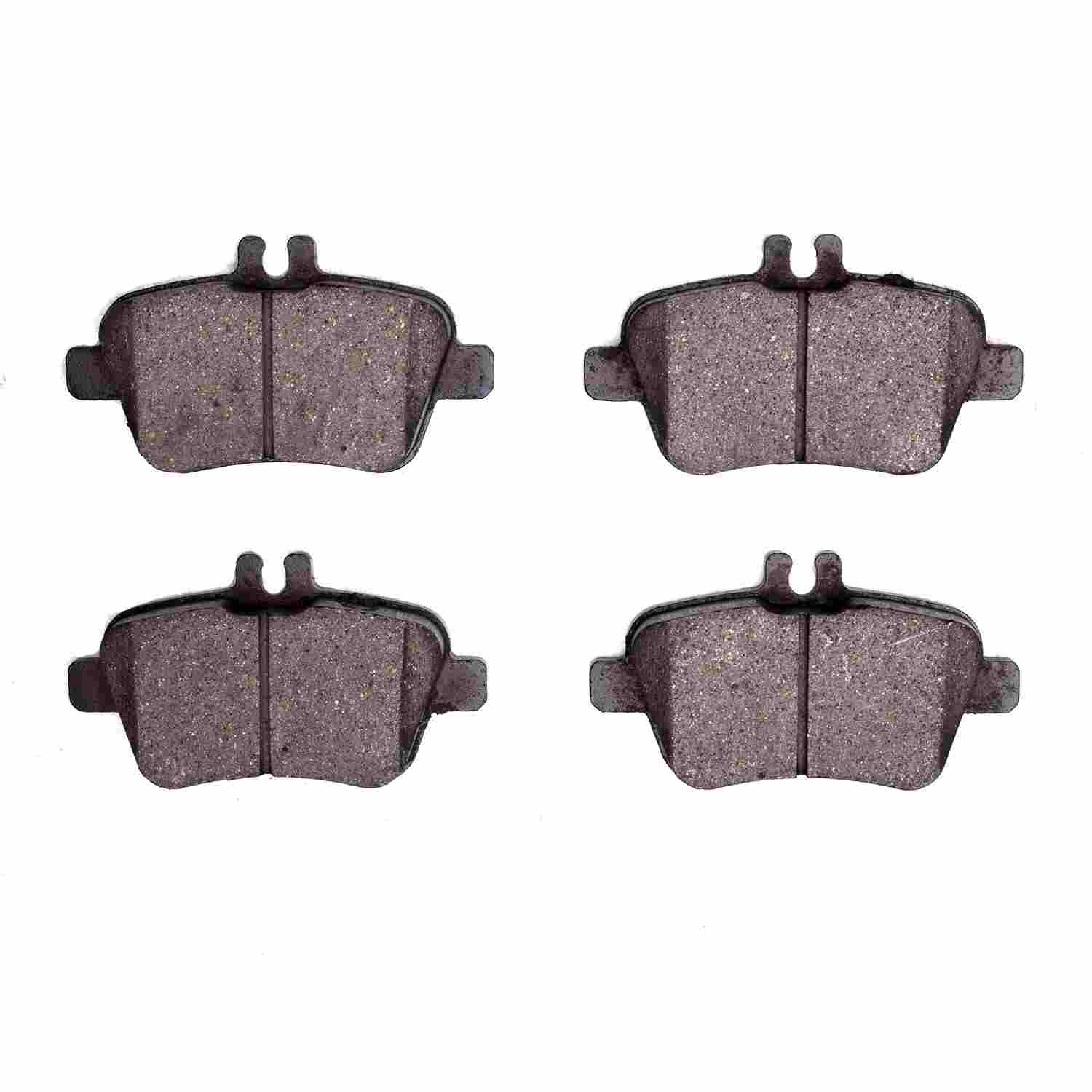 Dynamic Friction Company Disc Brake Pad Set  top view frsport 1552-1646-00