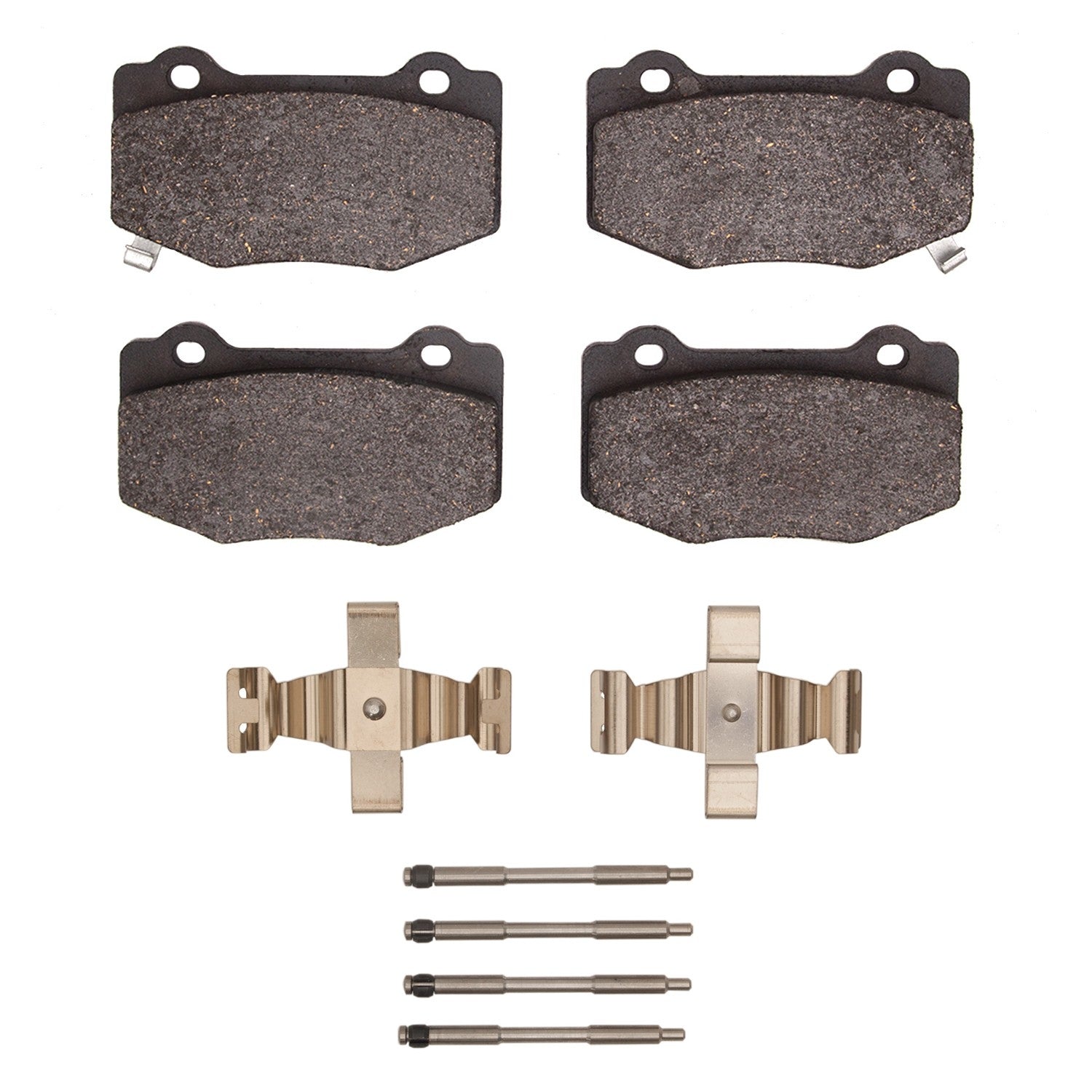 Dynamic Friction Company Disc Brake Pad Set  top view frsport 1552-1718-01