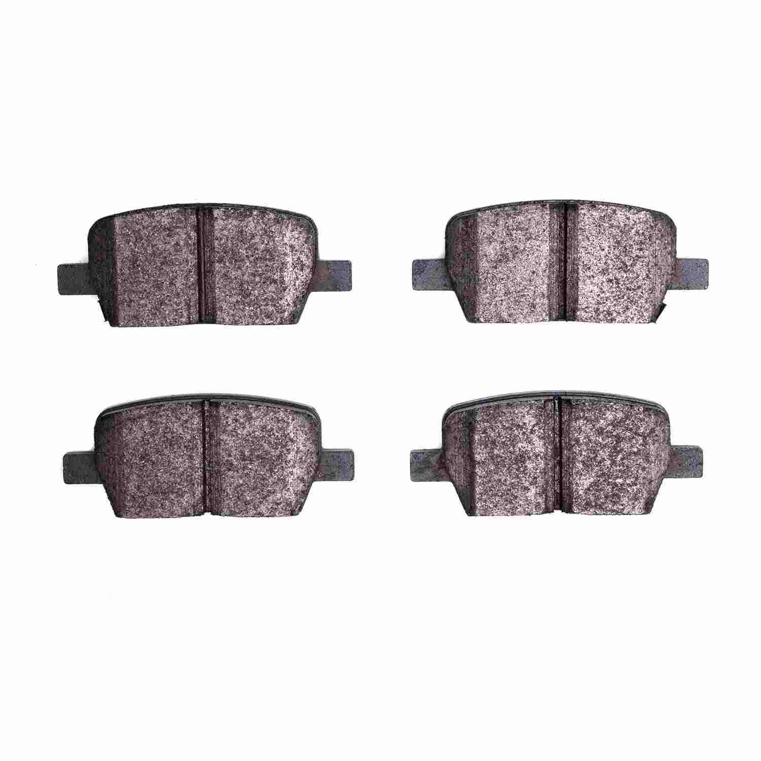 Dynamic Friction Company Disc Brake Pad Set  top view frsport 1552-1914-00