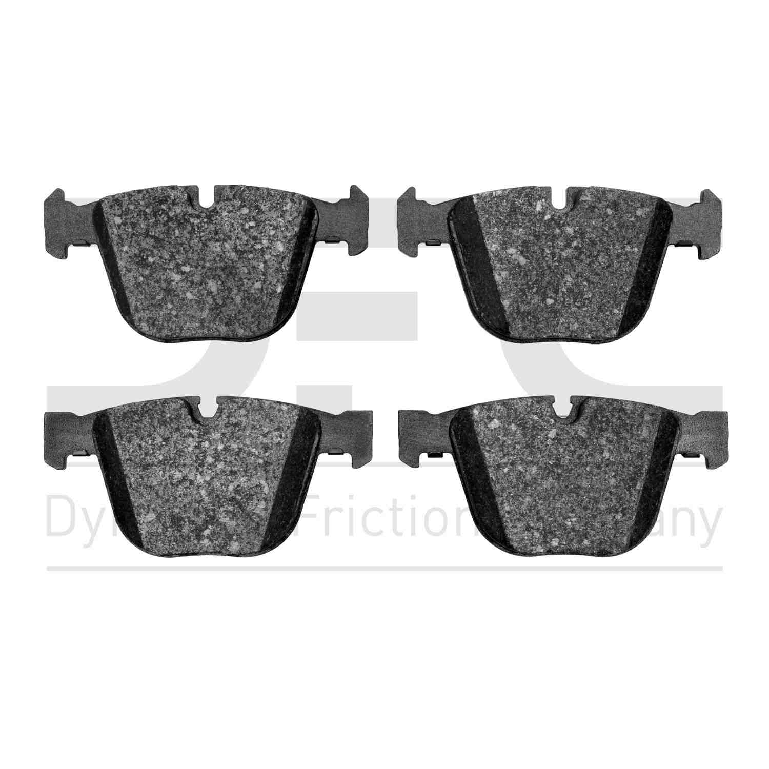 Dynamic Friction Company Disc Brake Pad Set  top view frsport 1600-0919-20