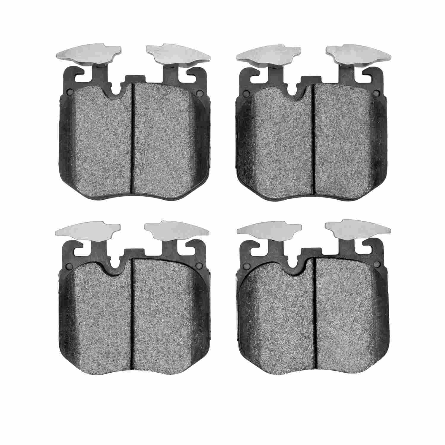 Dynamic Friction Company Disc Brake Pad Set  top view frsport 1600-1868-00