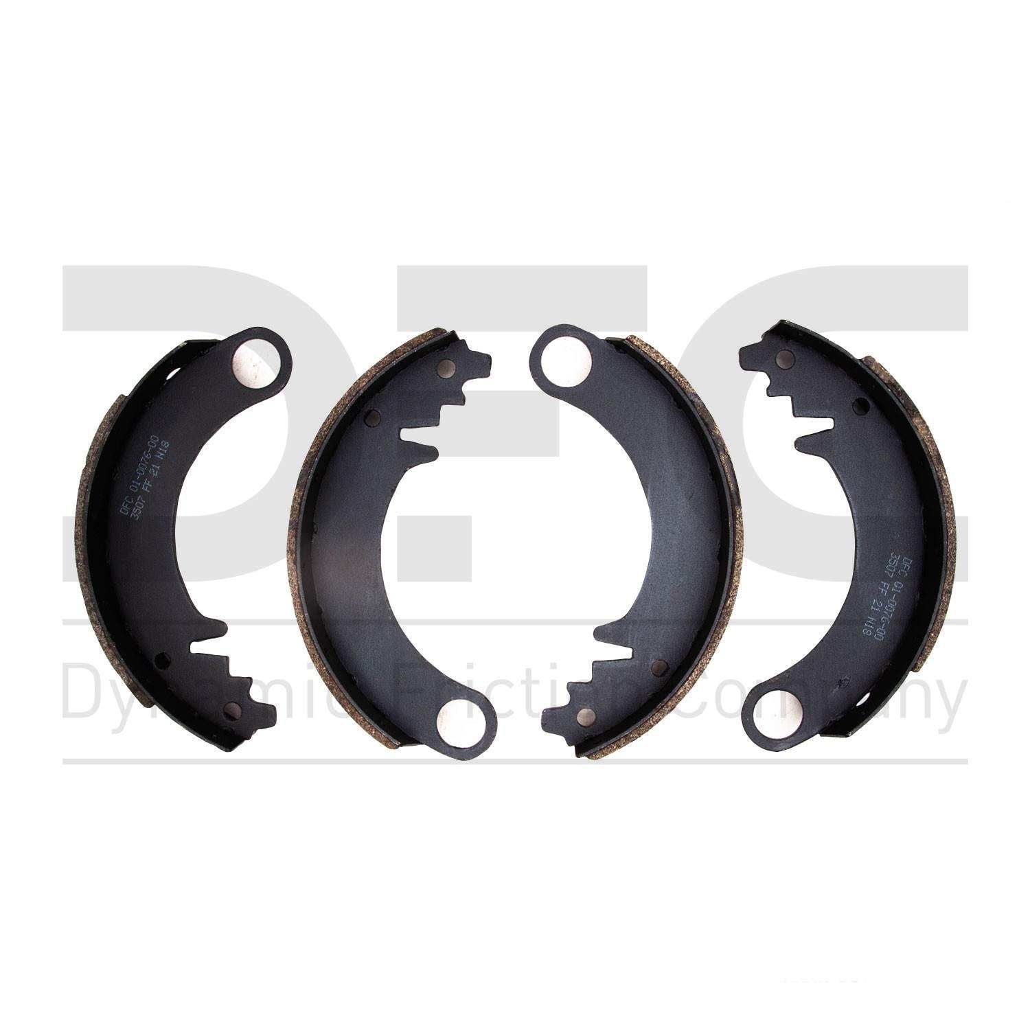 Dynamic Friction Company Drum Brake Shoe  top view frsport 1901-0076-00