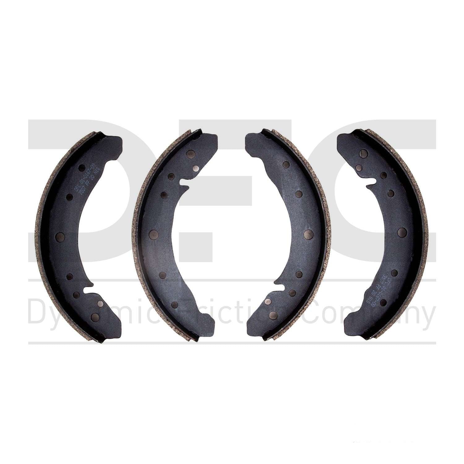 Dynamic Friction Company Drum Brake Shoe  top view frsport 1901-0167-00