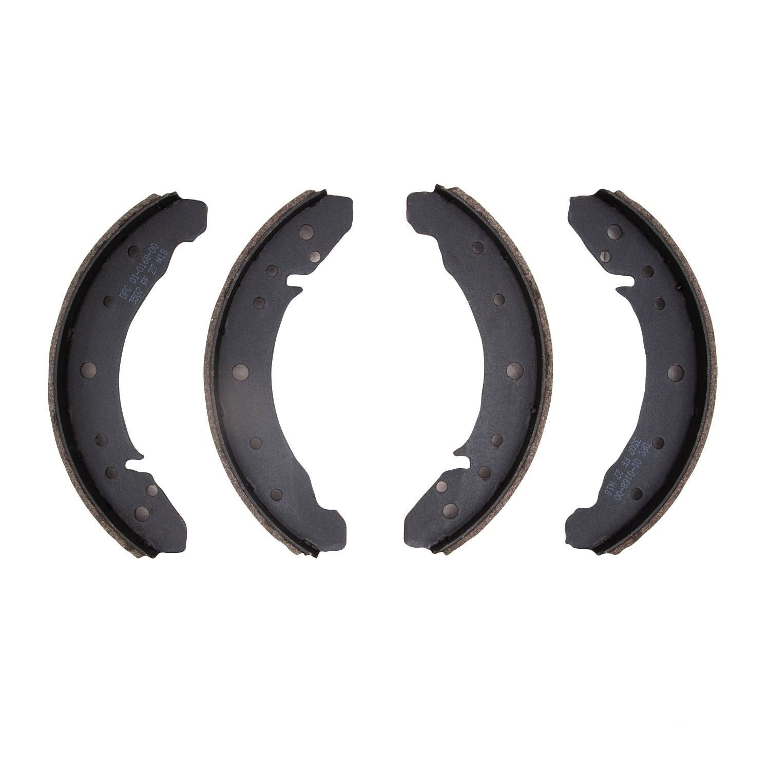 Dynamic Friction Company Drum Brake Shoe  top view frsport 1901-0168-00