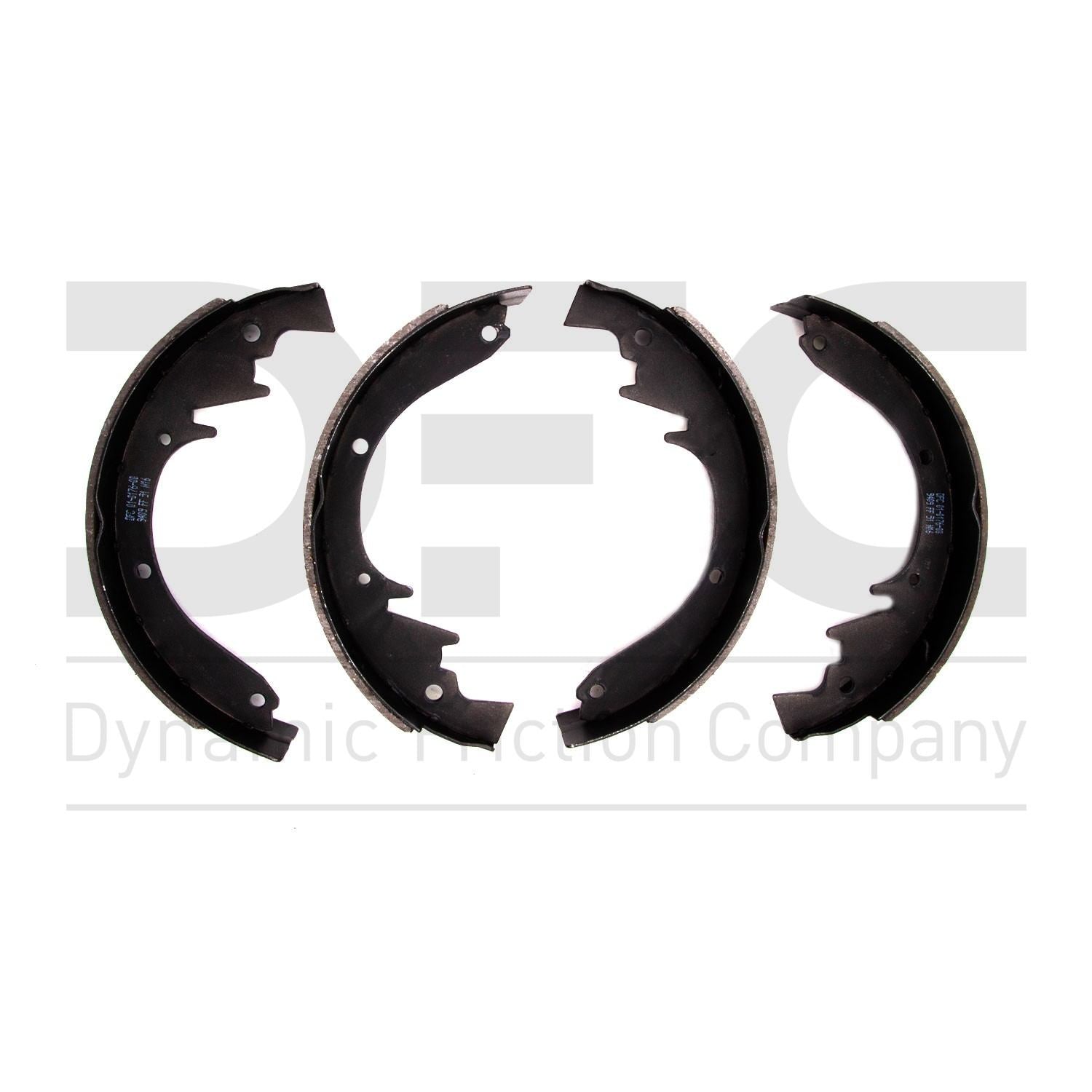 Dynamic Friction Company Drum Brake Shoe  top view frsport 1901-0176-00