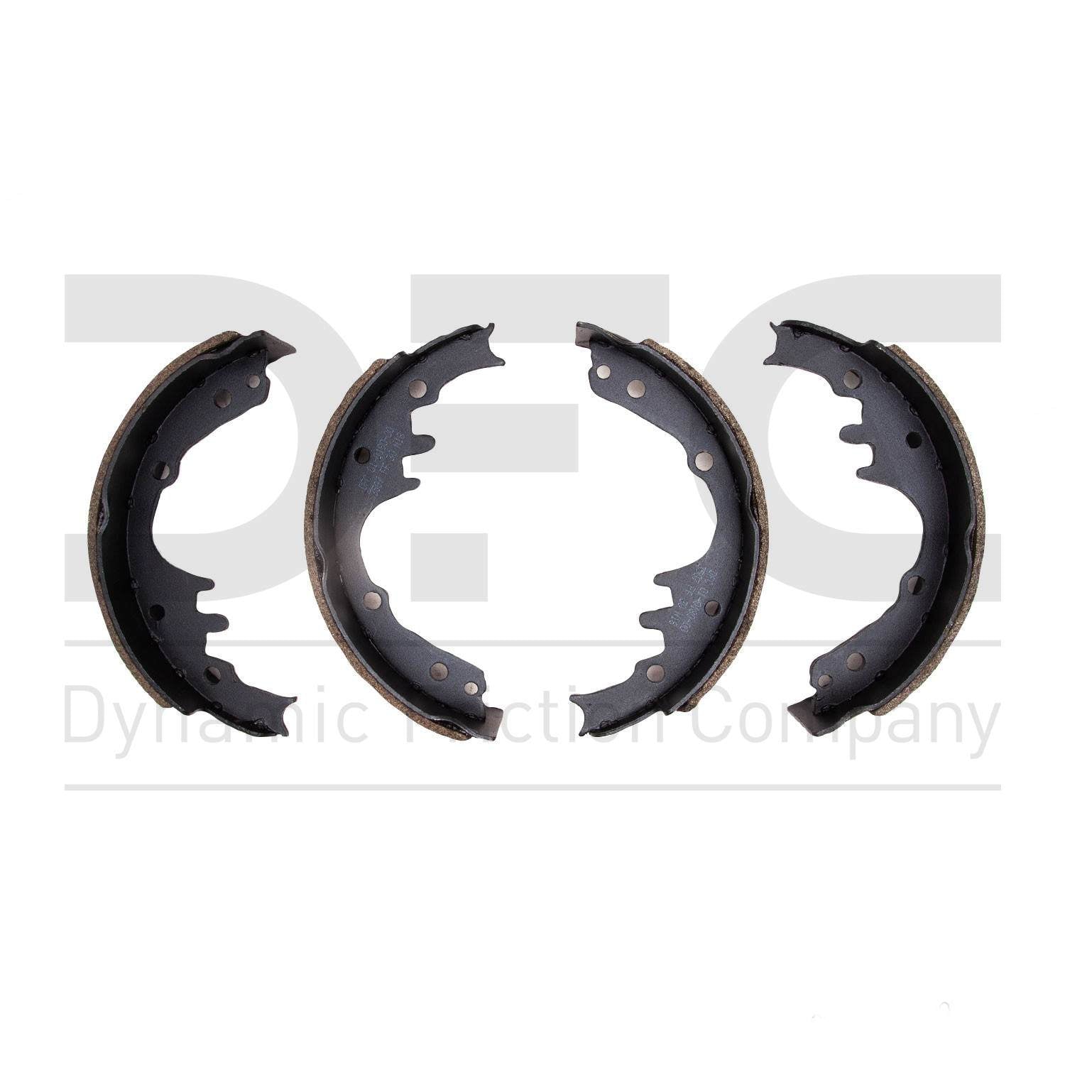 Dynamic Friction Company Drum Brake Shoe  top view frsport 1901-0180-00