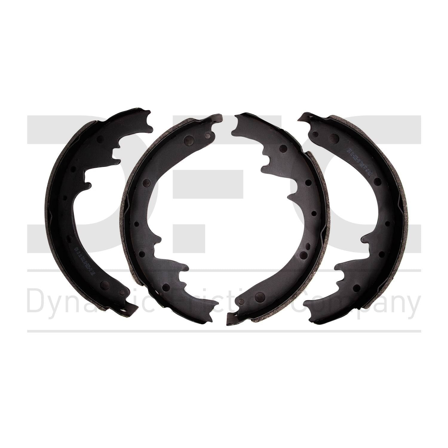 Dynamic Friction Company Drum Brake Shoe  top view frsport 1901-0228-00