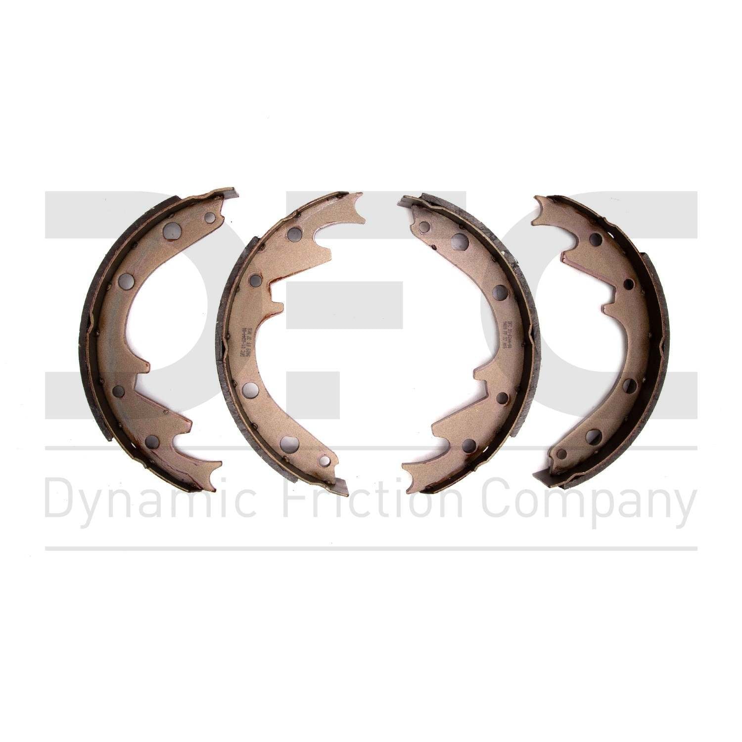 Dynamic Friction Company Drum Brake Shoe  top view frsport 1901-0244-00