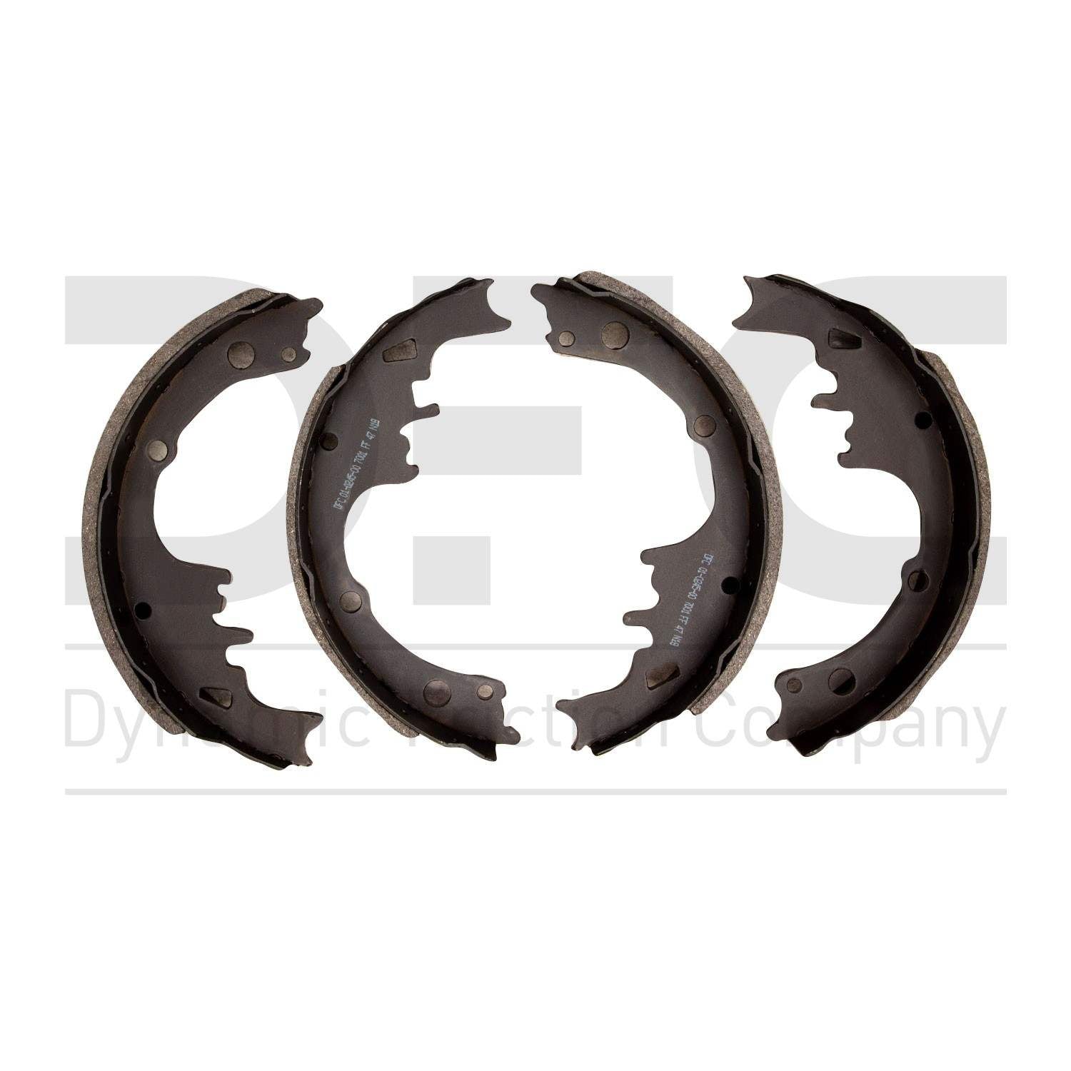 Dynamic Friction Company Drum Brake Shoe  top view frsport 1901-0245-00