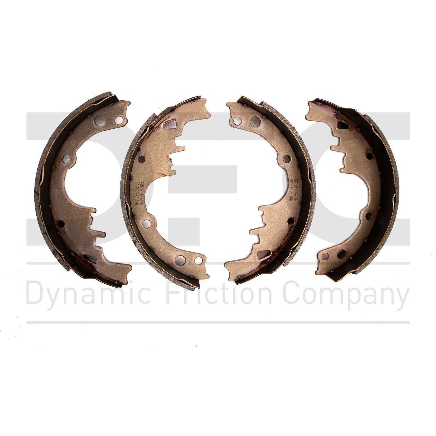 Dynamic Friction Company Drum Brake Shoe  top view frsport 1901-0246-00