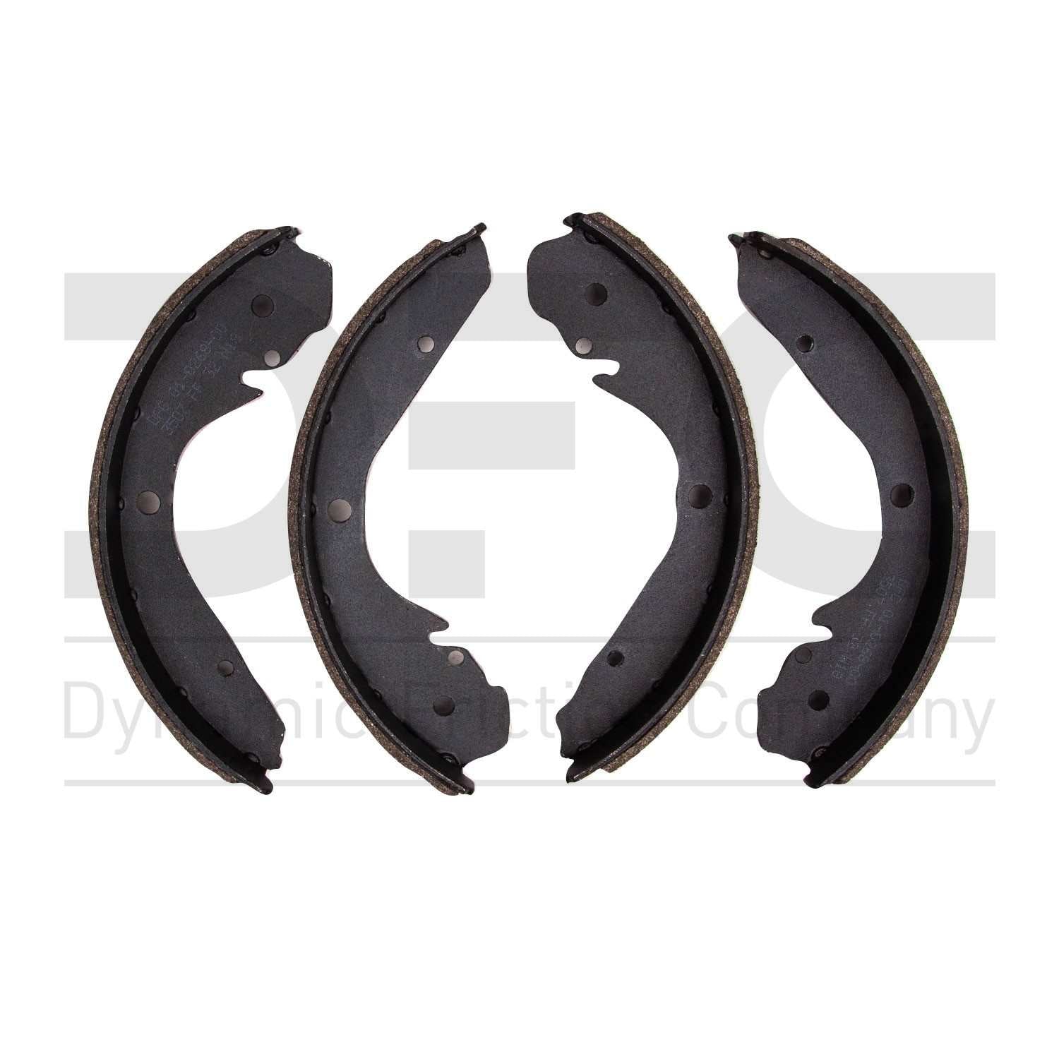 Dynamic Friction Company Drum Brake Shoe  top view frsport 1901-0268-00