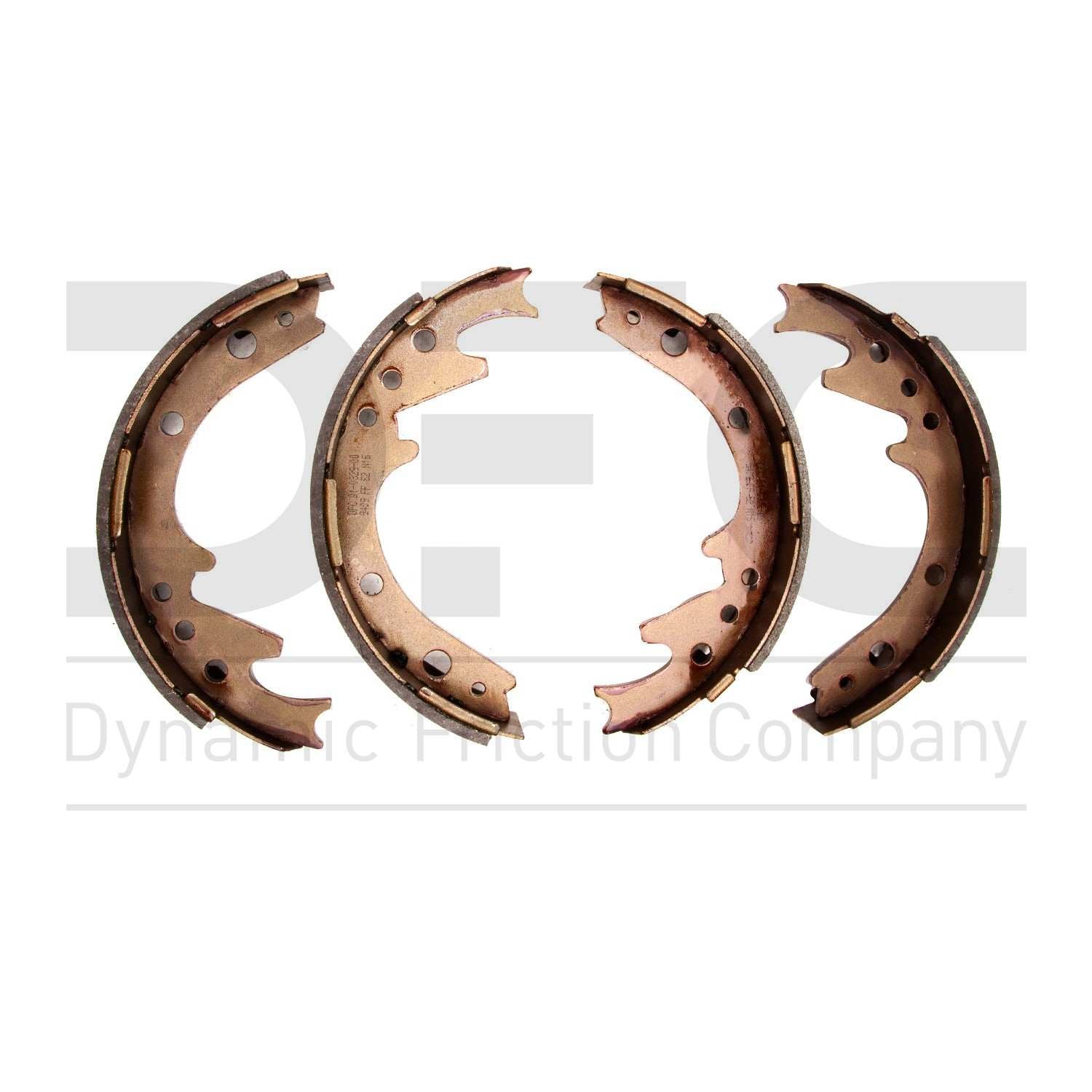 Dynamic Friction Company Drum Brake Shoe  top view frsport 1901-0329-00