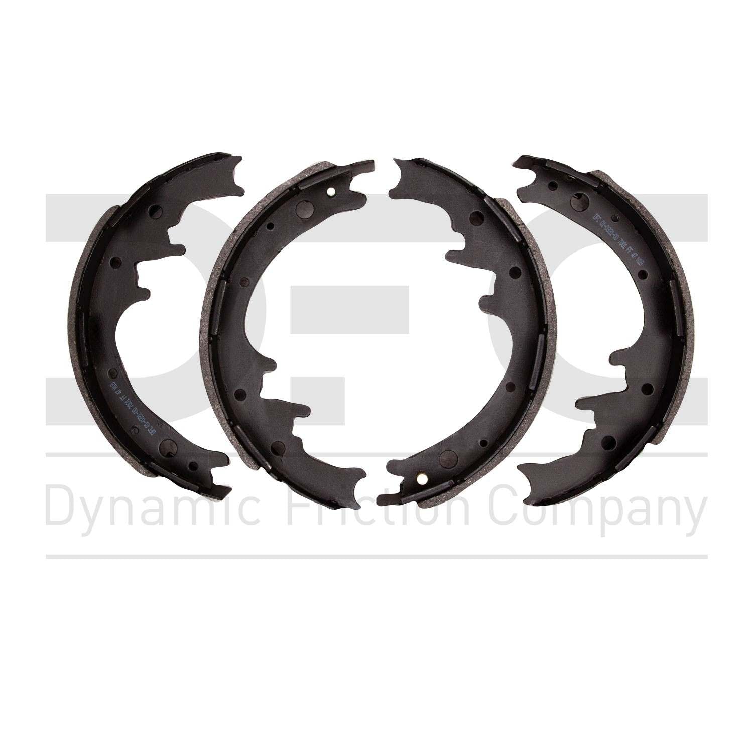 Dynamic Friction Company Drum Brake Shoe  top view frsport 1901-0331-00