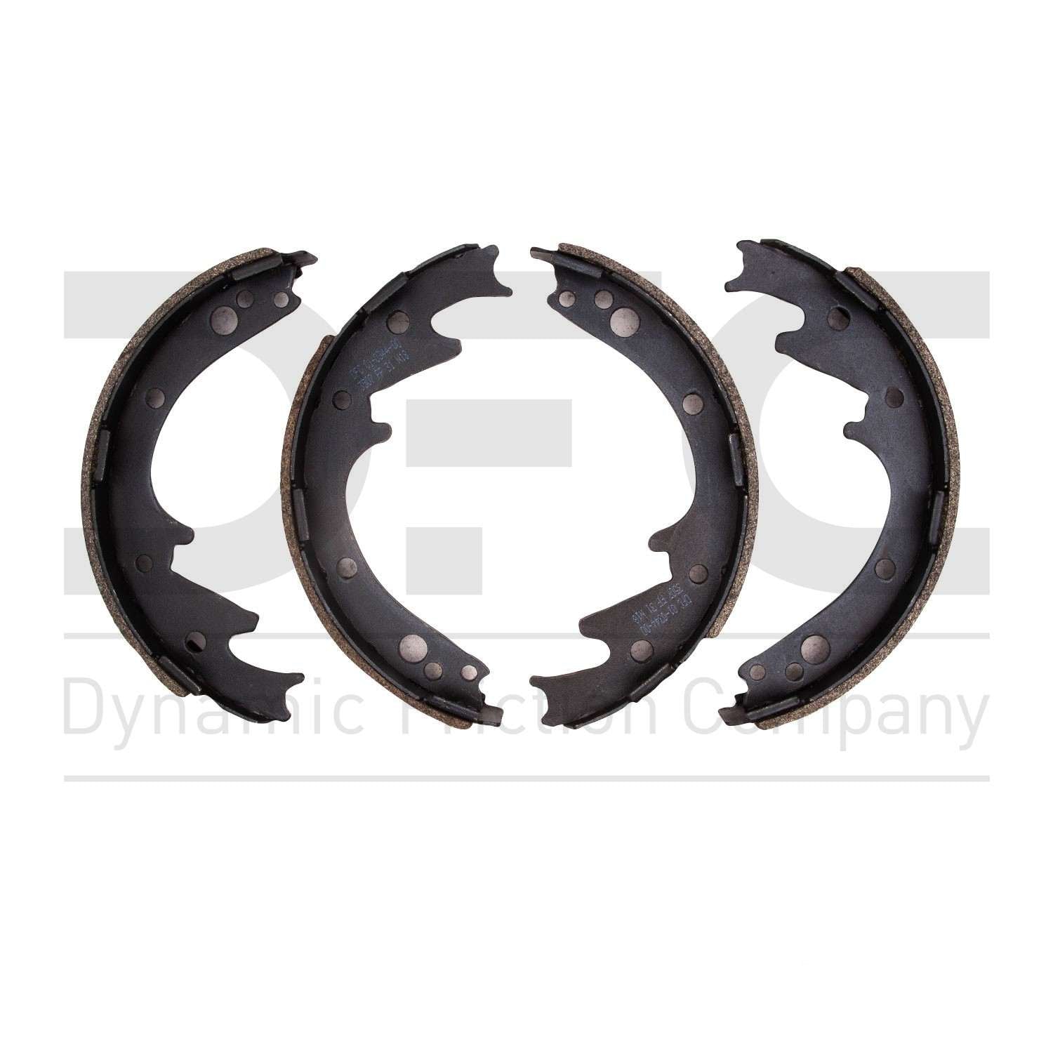 Dynamic Friction Company Drum Brake Shoe  top view frsport 1901-0344-00