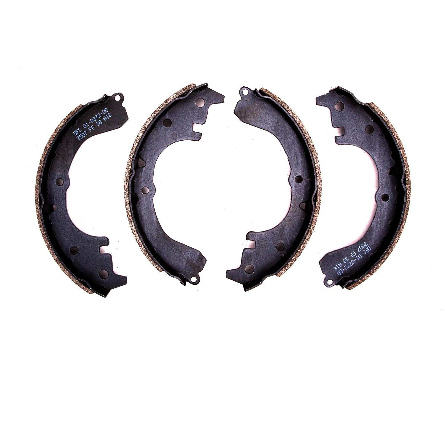 Dynamic Friction Company Drum Brake Shoe  top view frsport 1901-0372-00