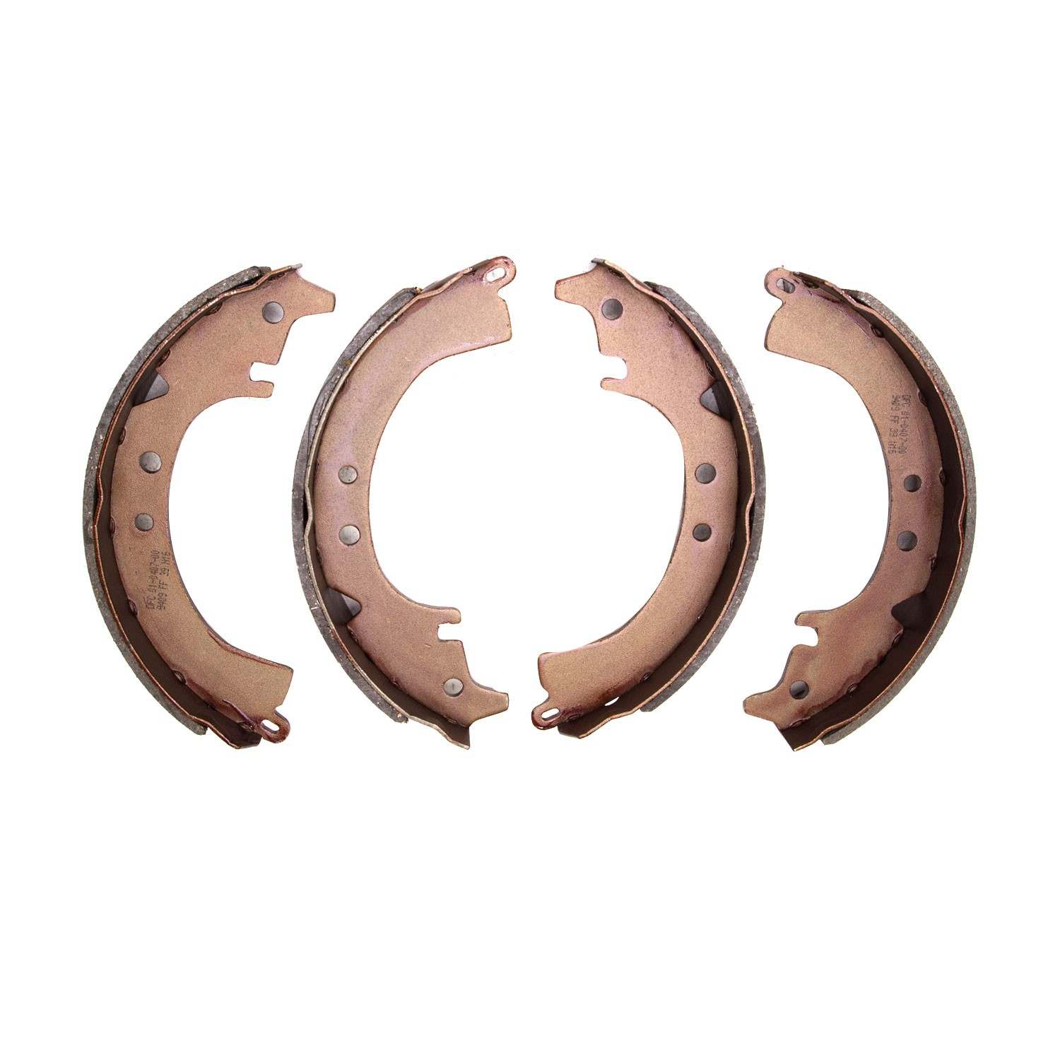 Dynamic Friction Company Drum Brake Shoe  top view frsport 1901-0407-00