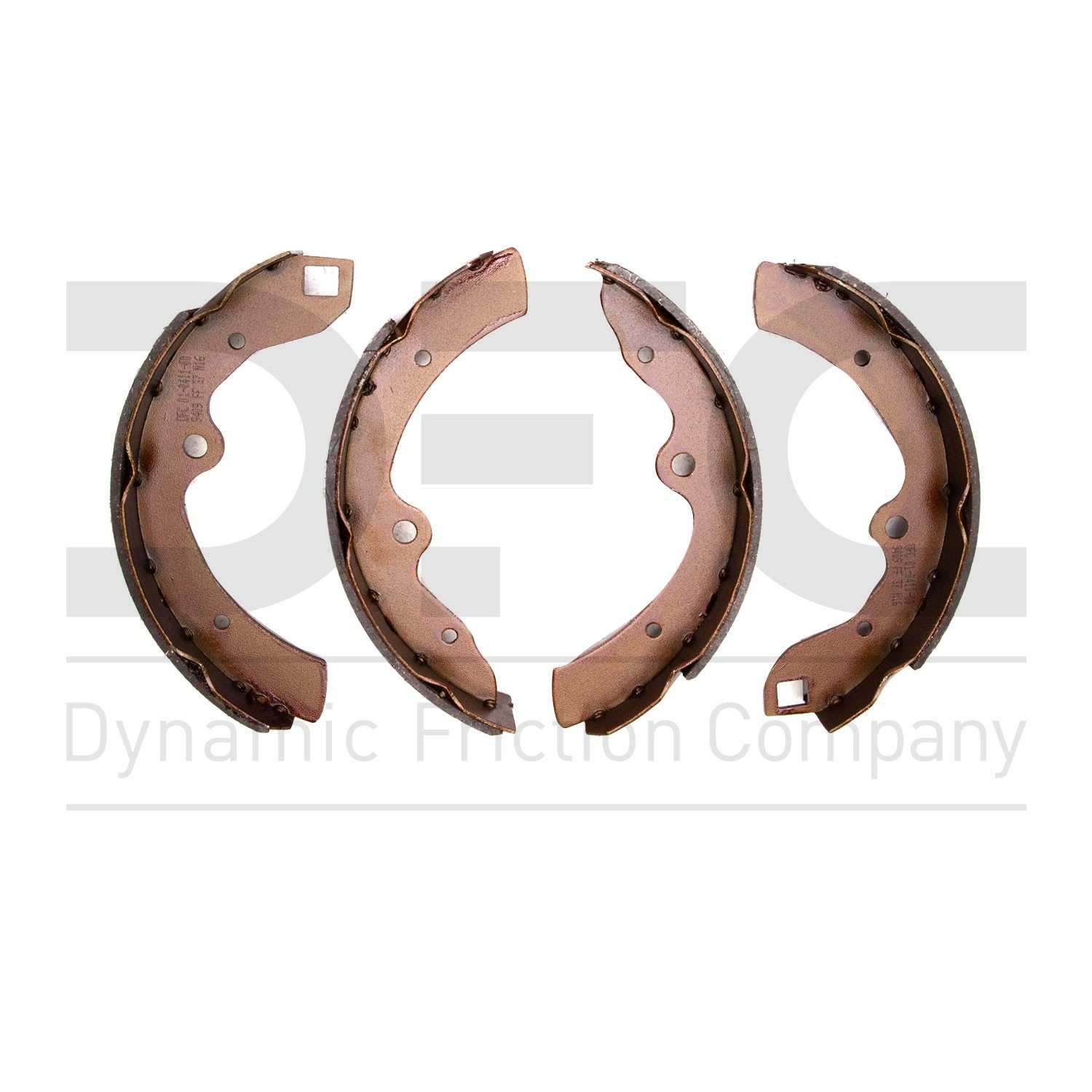 Dynamic Friction Company Drum Brake Shoe  top view frsport 1901-0411-00