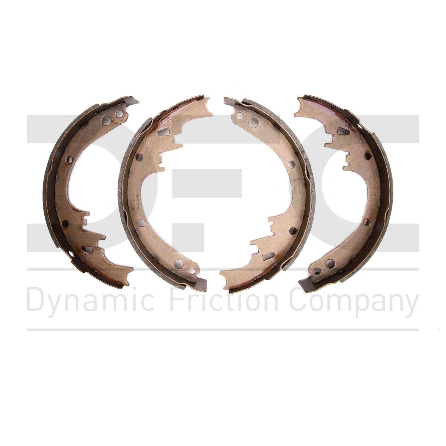 Dynamic Friction Company Drum Brake Shoe  top view frsport 1901-0462-00