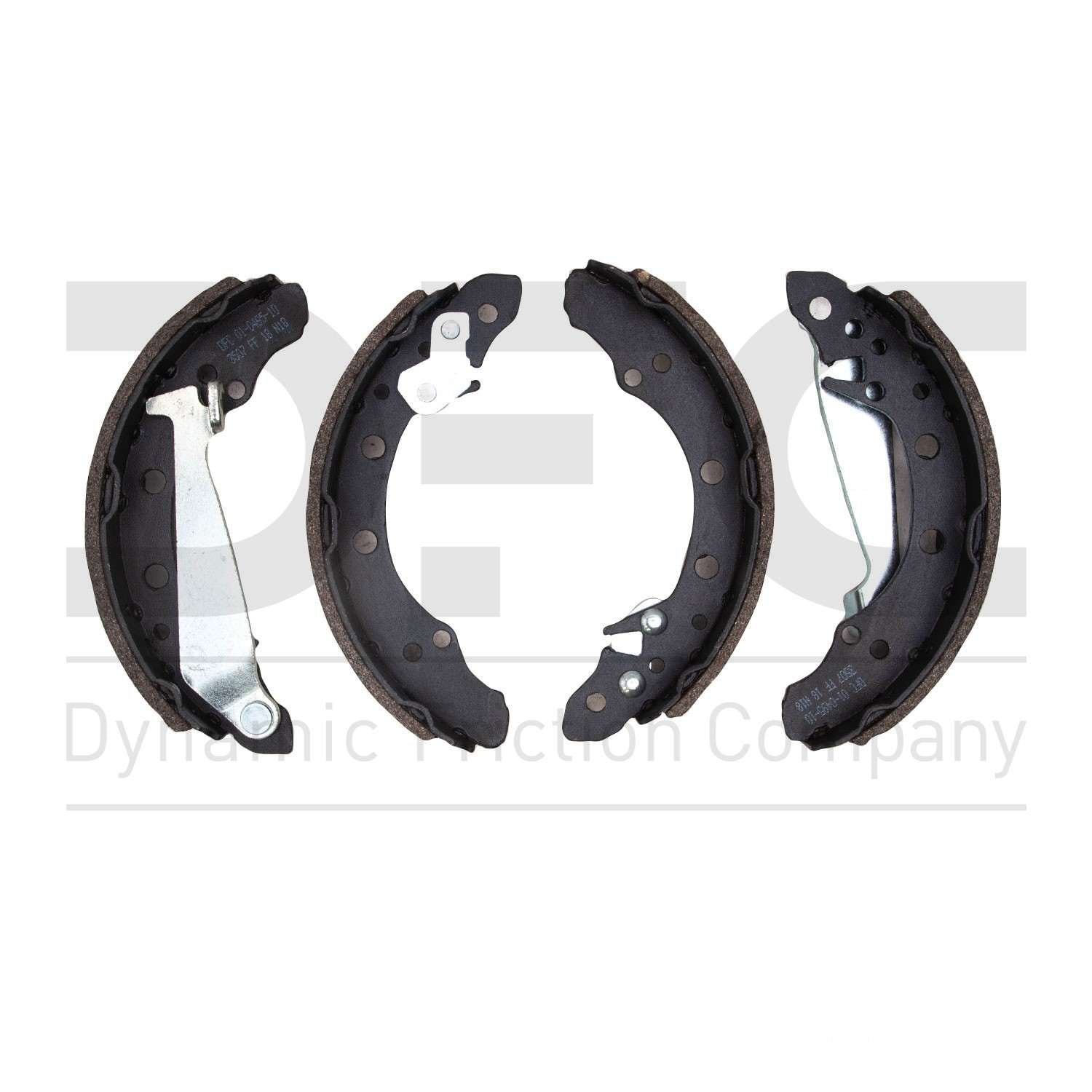 Dynamic Friction Company Drum Brake Shoe  top view frsport 1901-0495-10