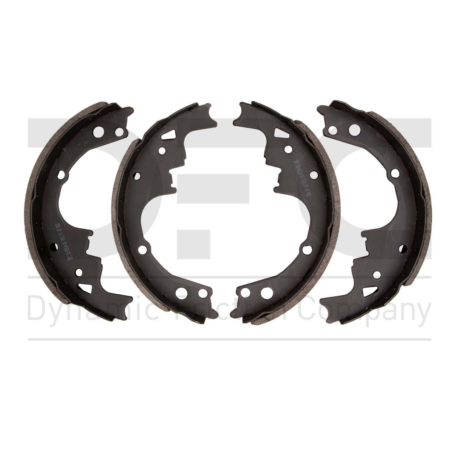 Dynamic Friction Company Drum Brake Shoe  top view frsport 1901-0514-00