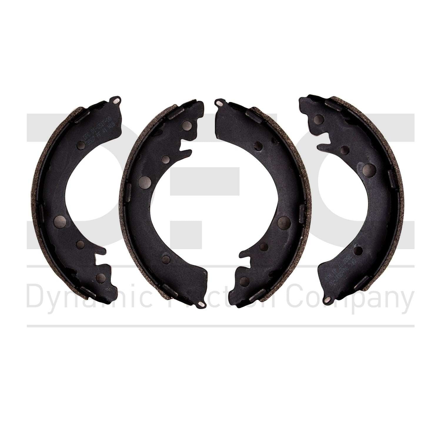 Dynamic Friction Company Drum Brake Shoe  top view frsport 1901-0517-00