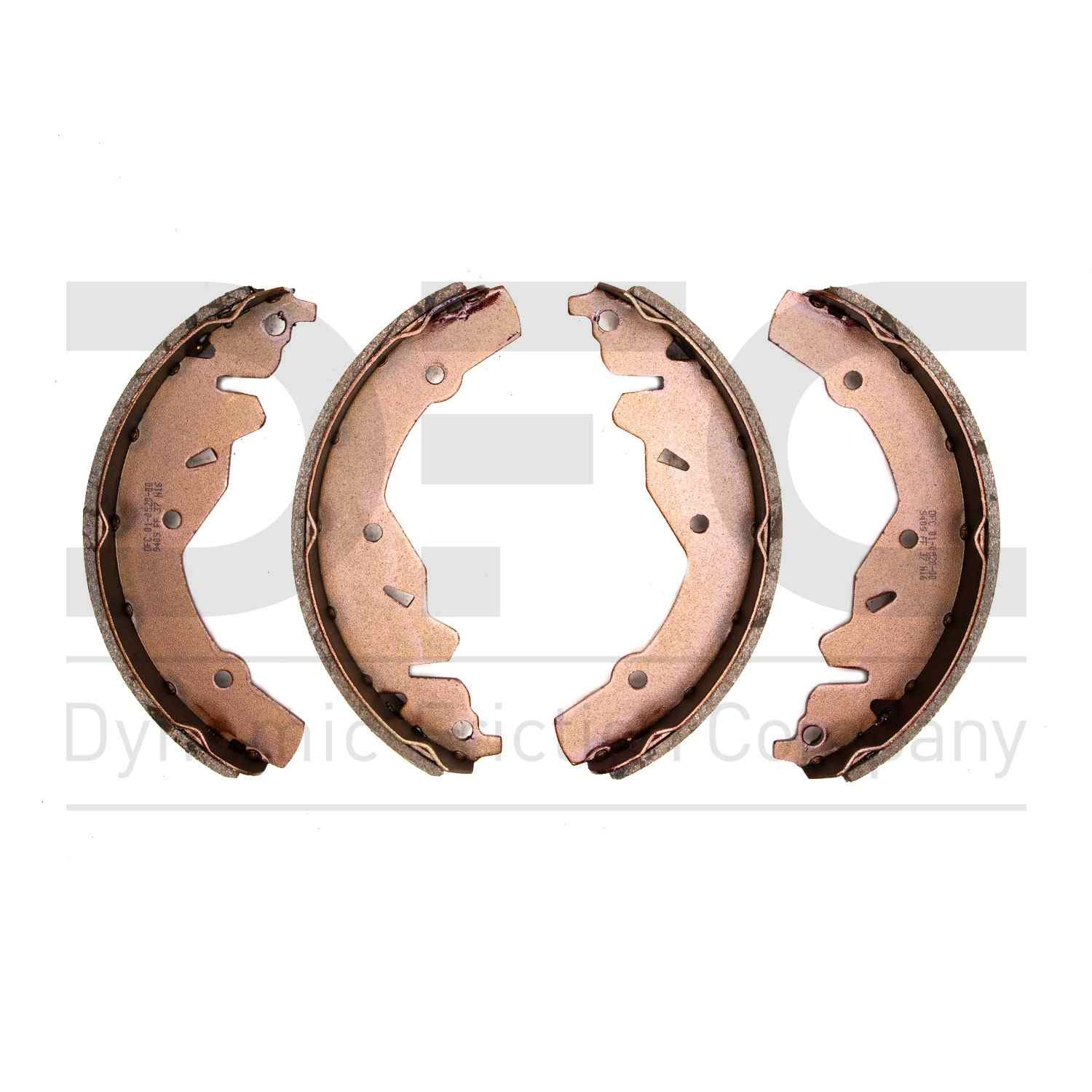 Dynamic Friction Company Drum Brake Shoe  top view frsport 1901-0520-00