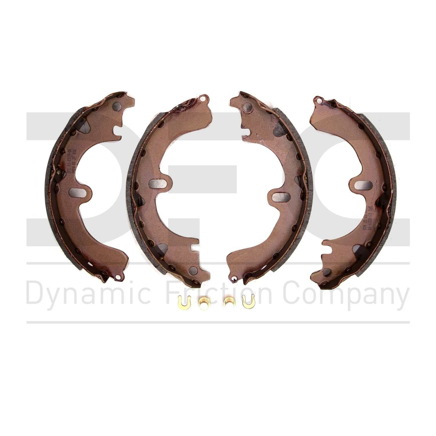 Dynamic Friction Company Drum Brake Shoe  top view frsport 1901-0529-00