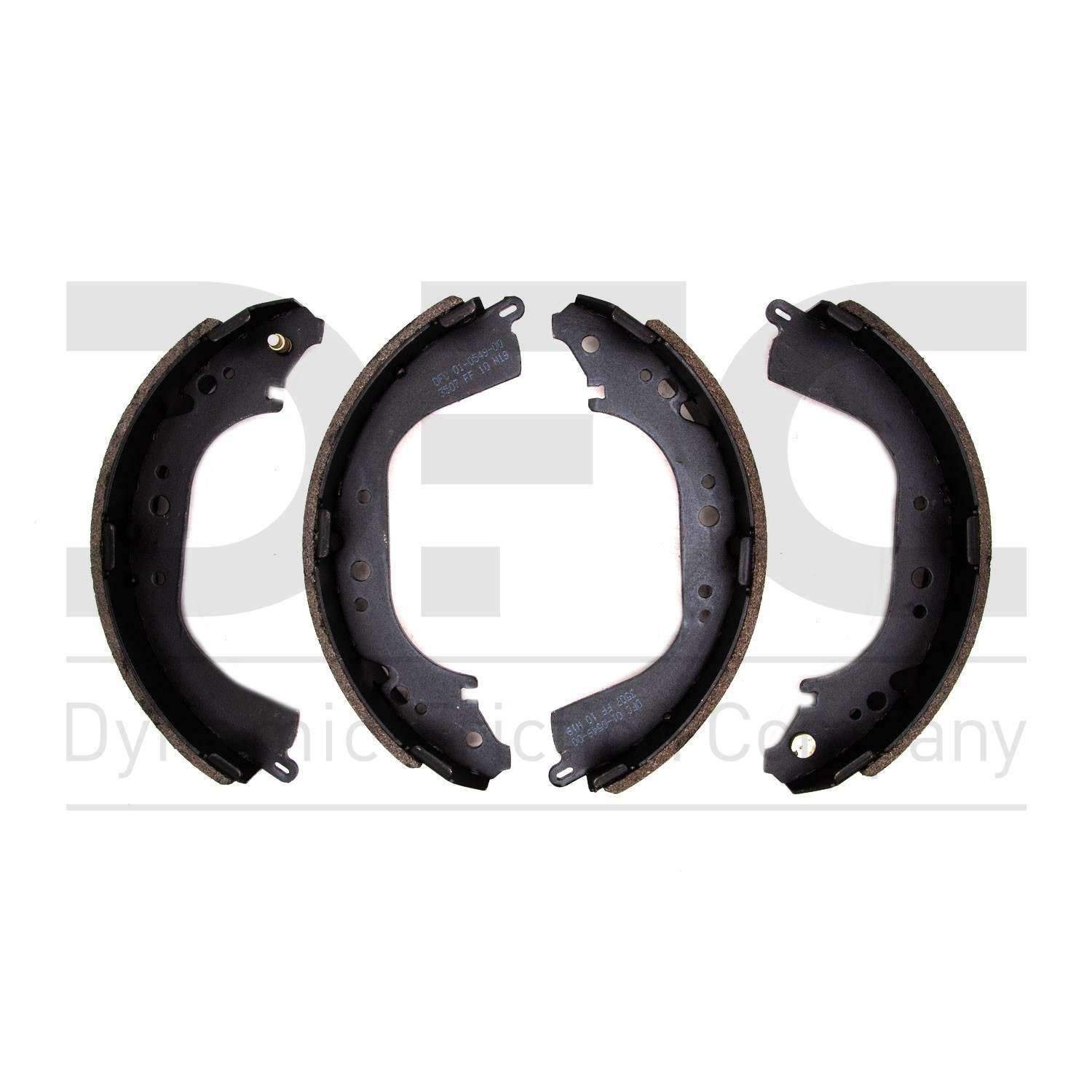 Dynamic Friction Company Drum Brake Shoe  top view frsport 1901-0549-00