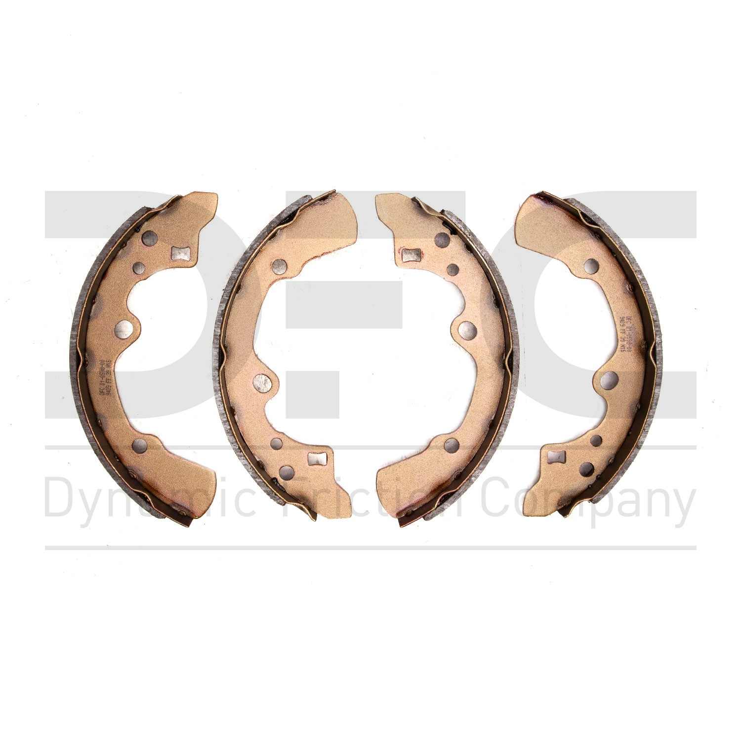 Dynamic Friction Company Drum Brake Shoe  top view frsport 1901-0598-00