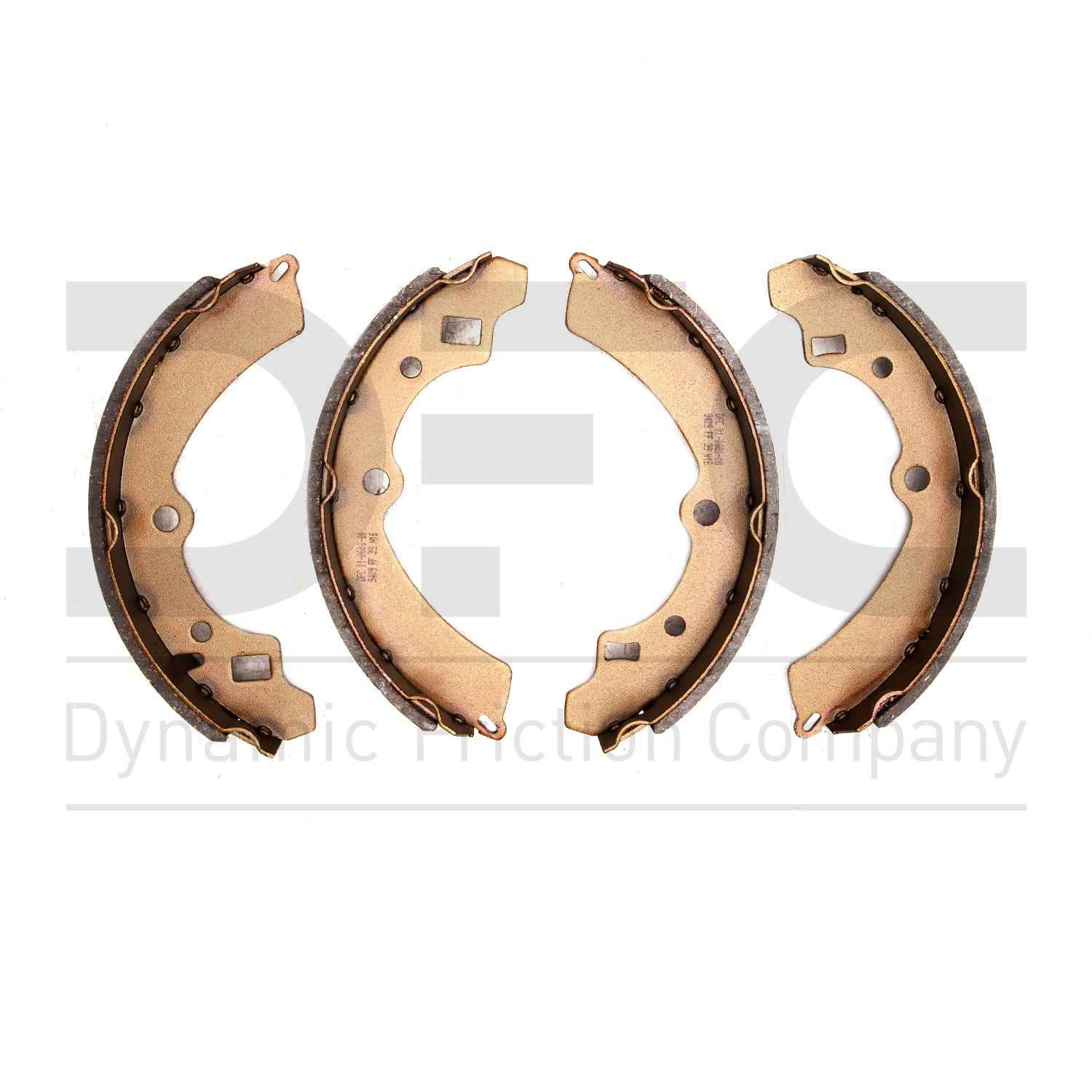 Dynamic Friction Company Drum Brake Shoe  top view frsport 1901-0600-00