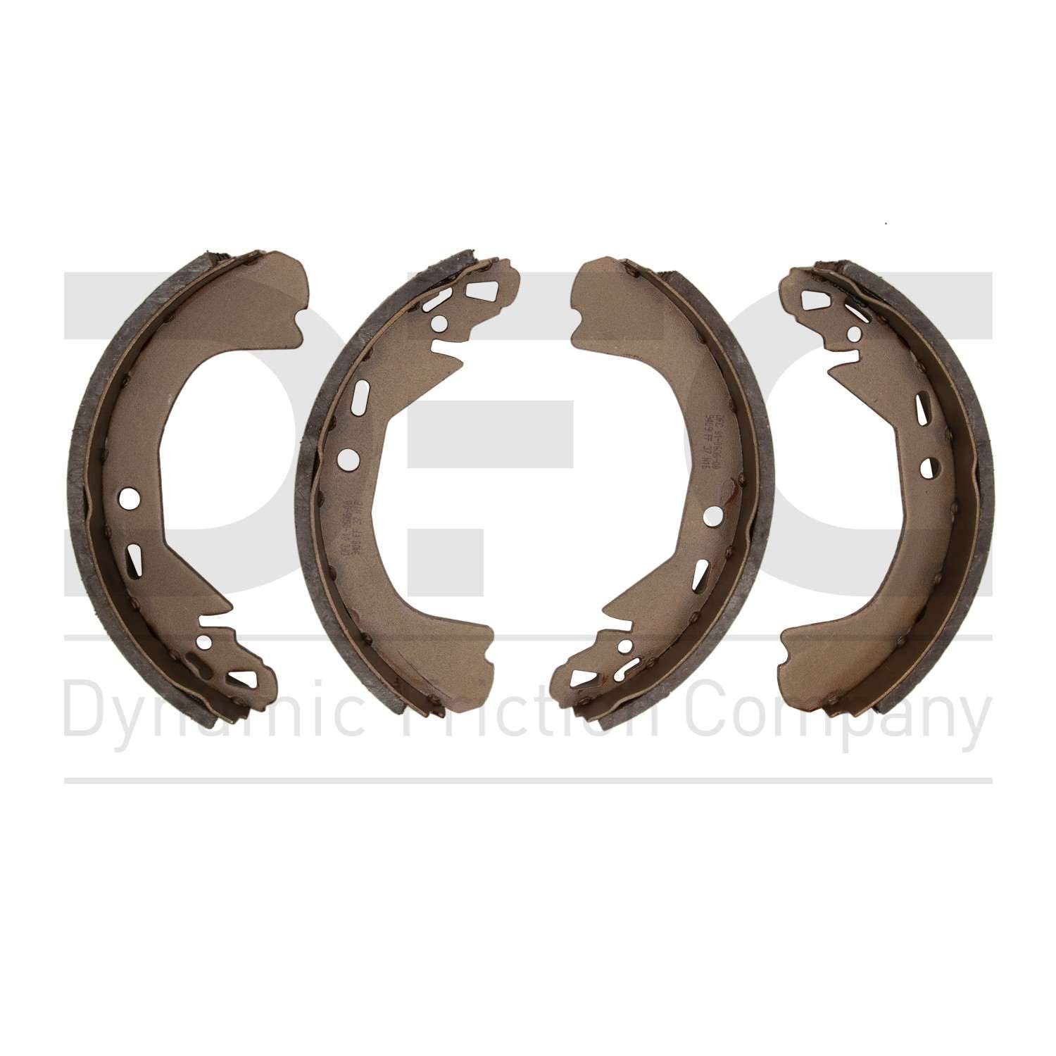 Dynamic Friction Company Drum Brake Shoe  top view frsport 1901-0636-00